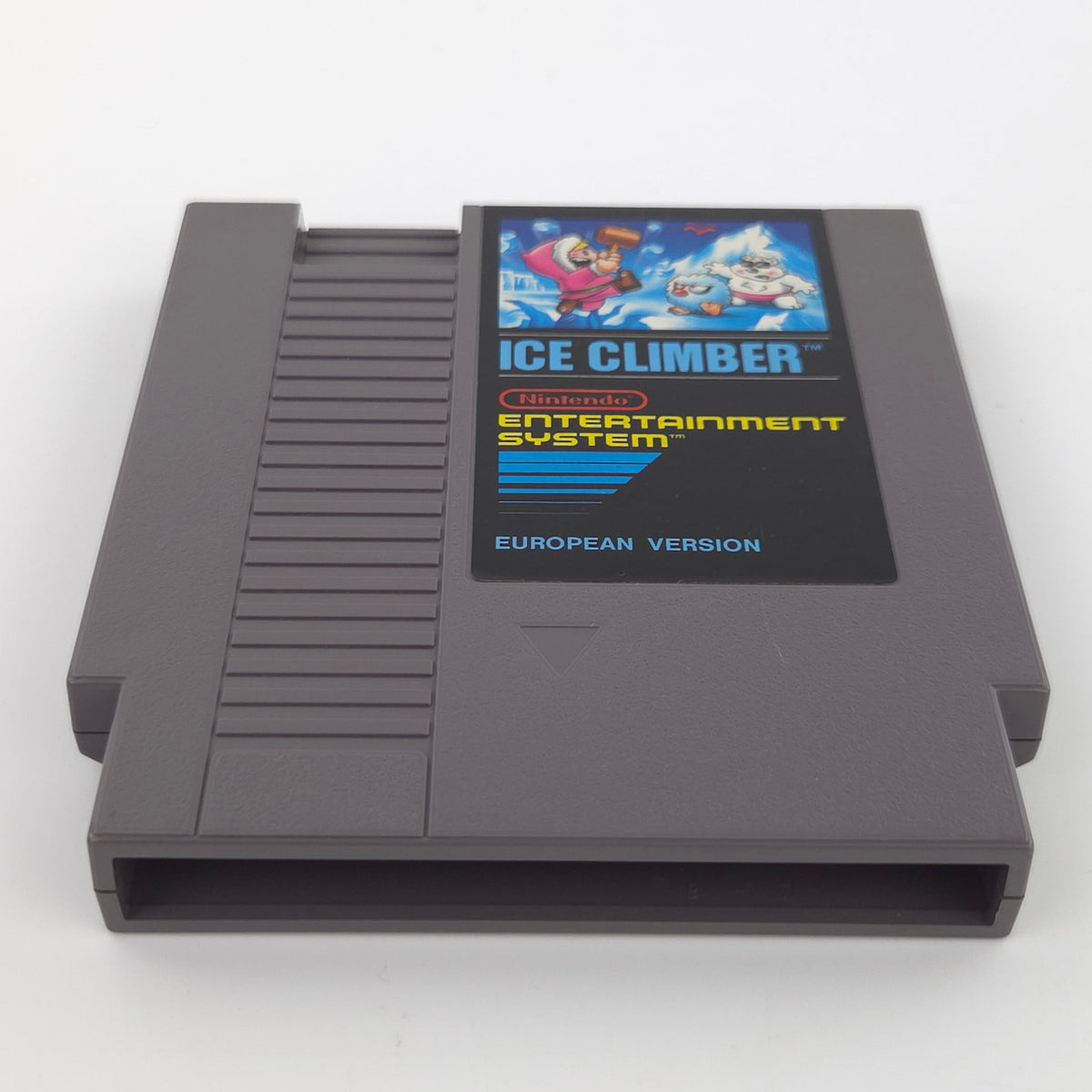 Nintendo NES Spiel Ice Climber Modul Schuber PAL EU