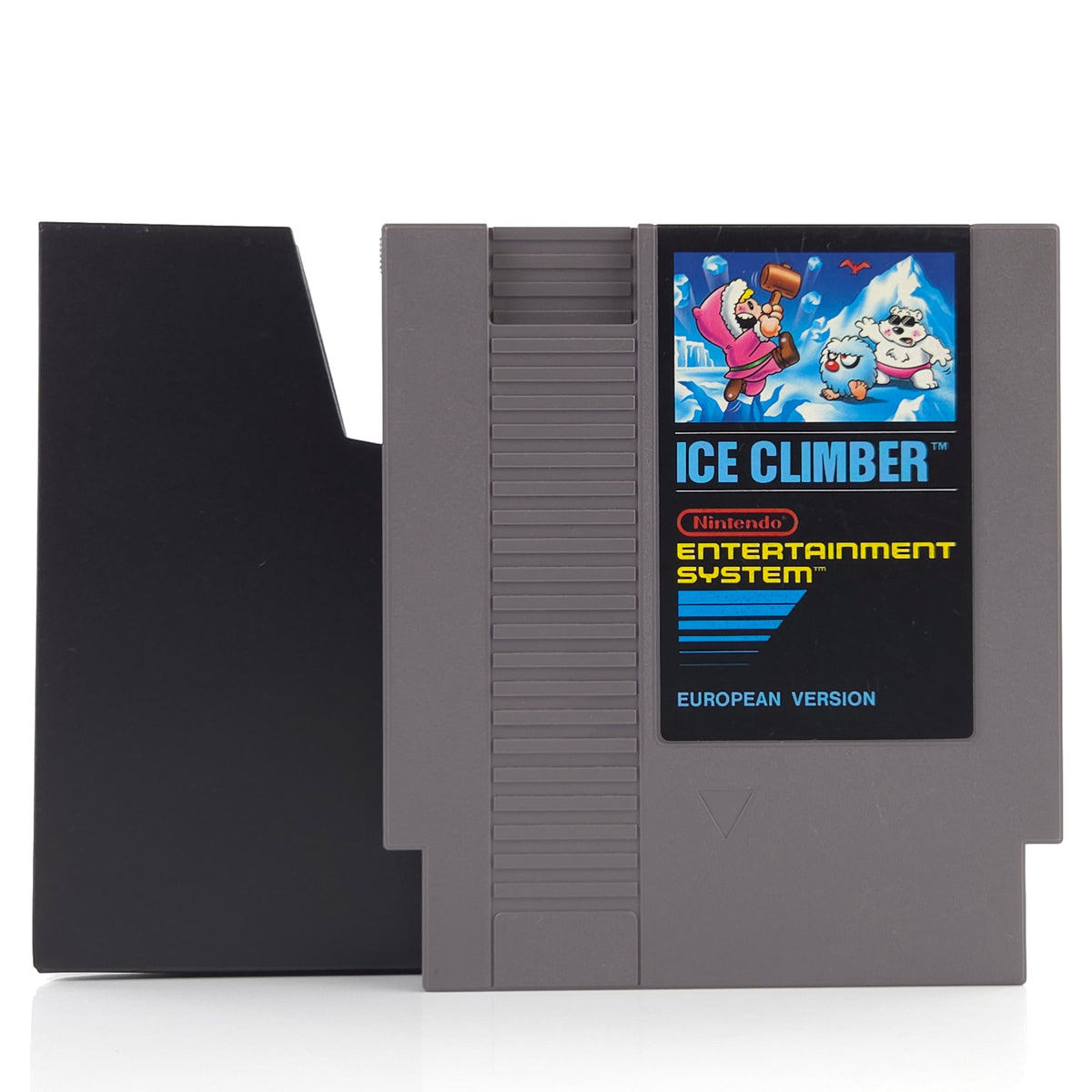 Nintendo NES Spiel Ice Climber Modul Schuber PAL EU