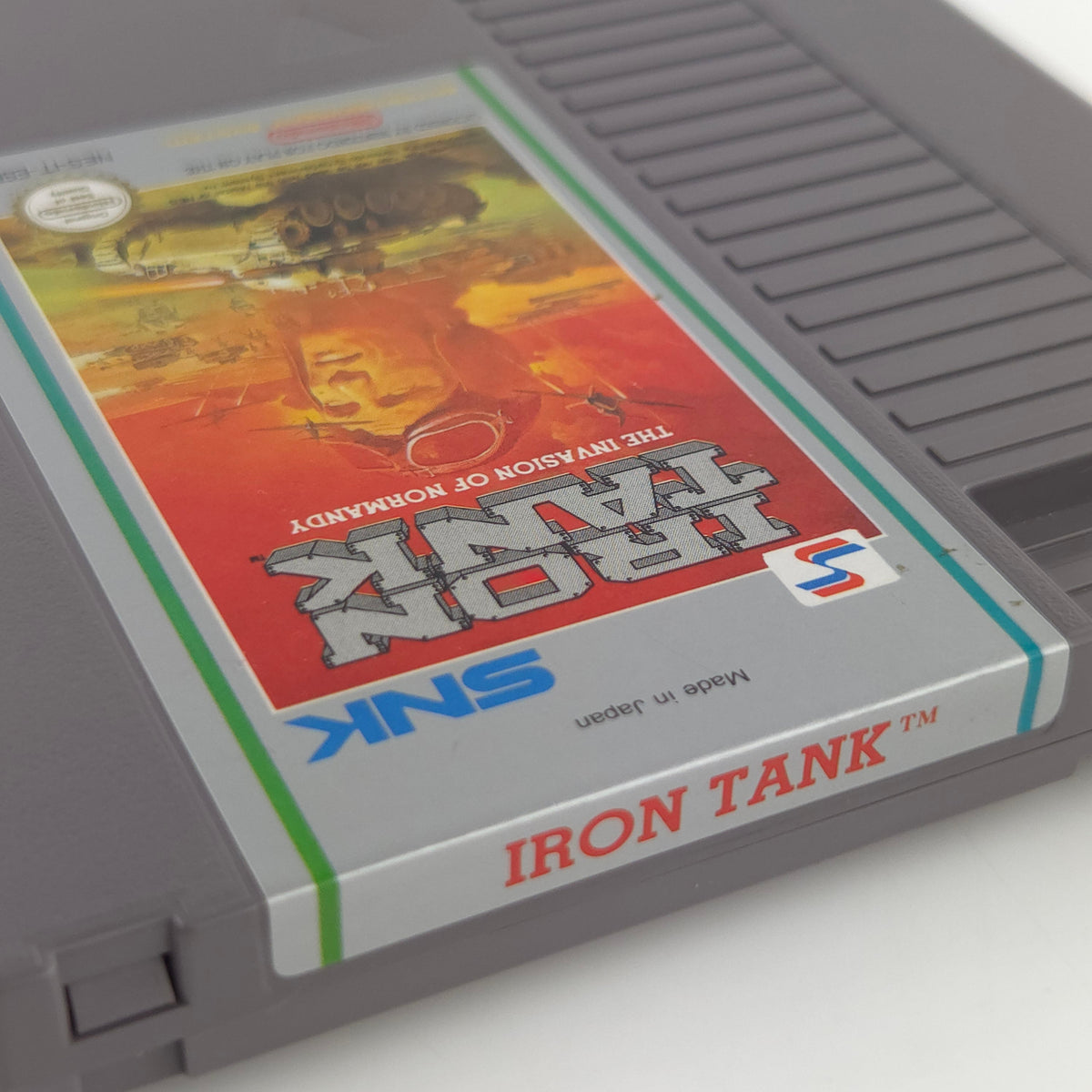 Nintendo NES Spiel Iron Tank Invasion of Normandy OVP ESP