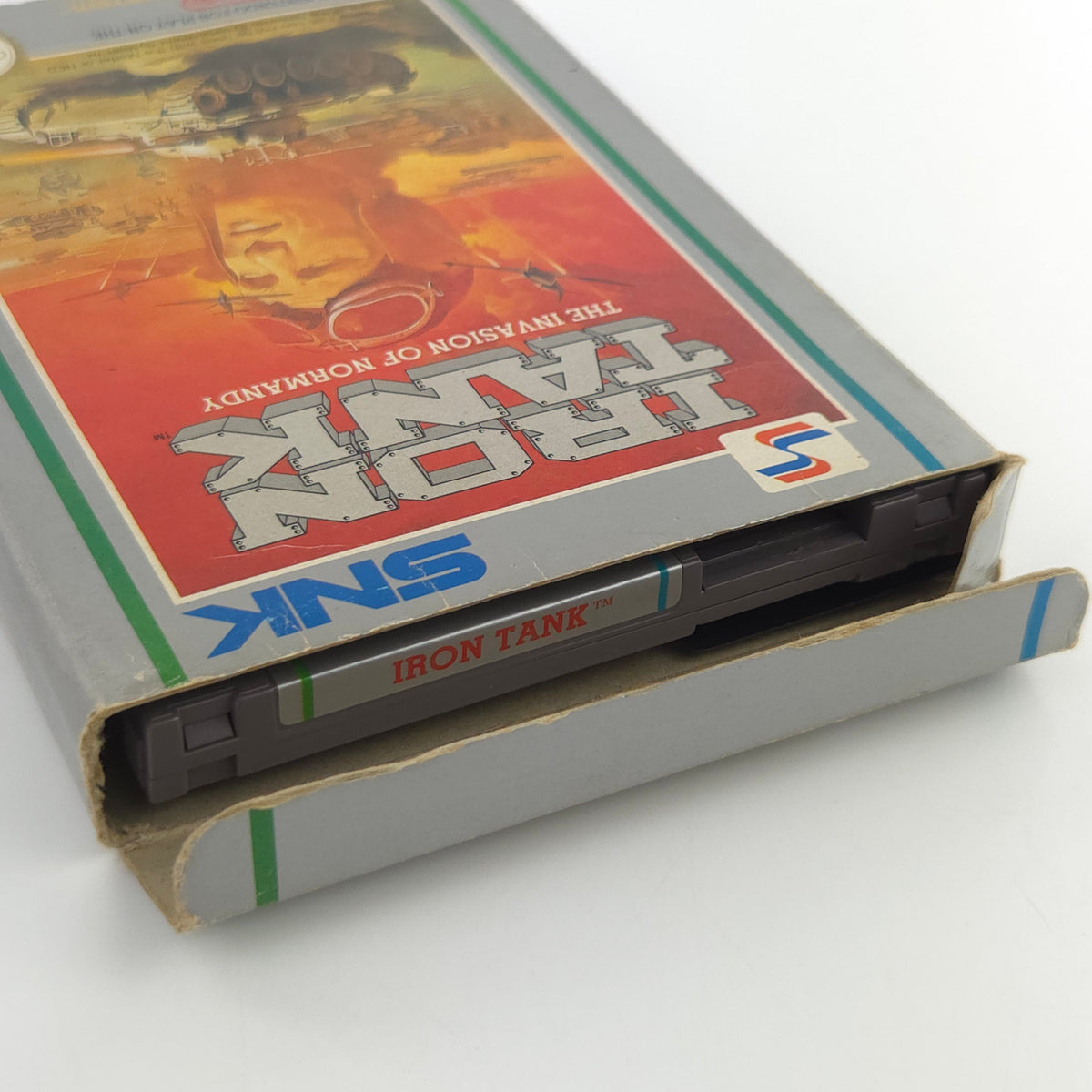 Nintendo NES Spiel Iron Tank Invasion of Normandy OVP ESP