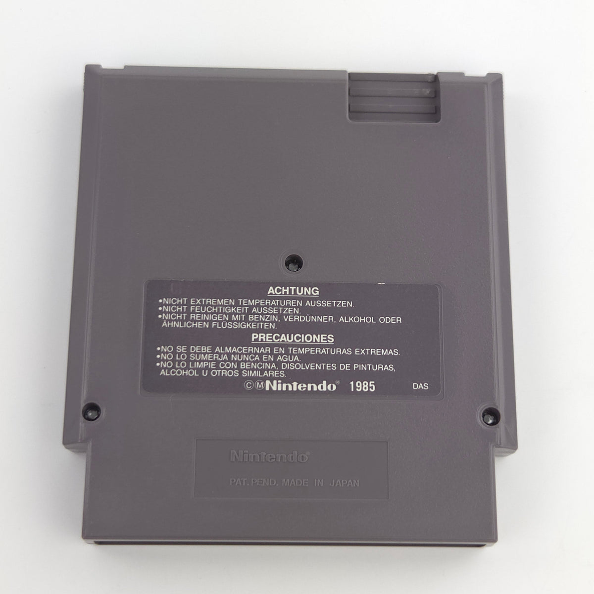 Nintendo NES Spiel Iron Tank Invasion of Normandy OVP ESP