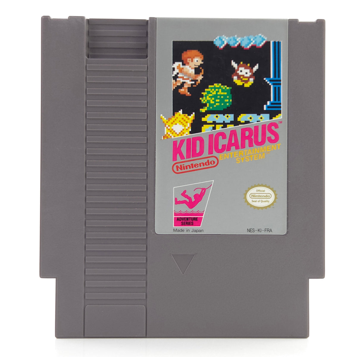 NES Spiel Kid Icarus Modul Schutzhülle PAL B FRA