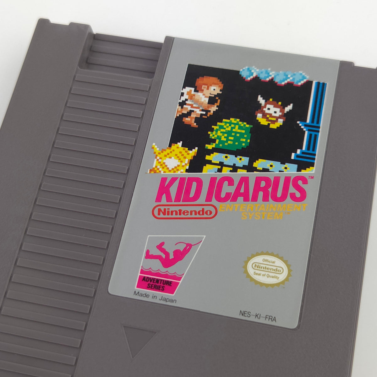NES Spiel Kid Icarus Modul Schutzhülle PAL B FRA