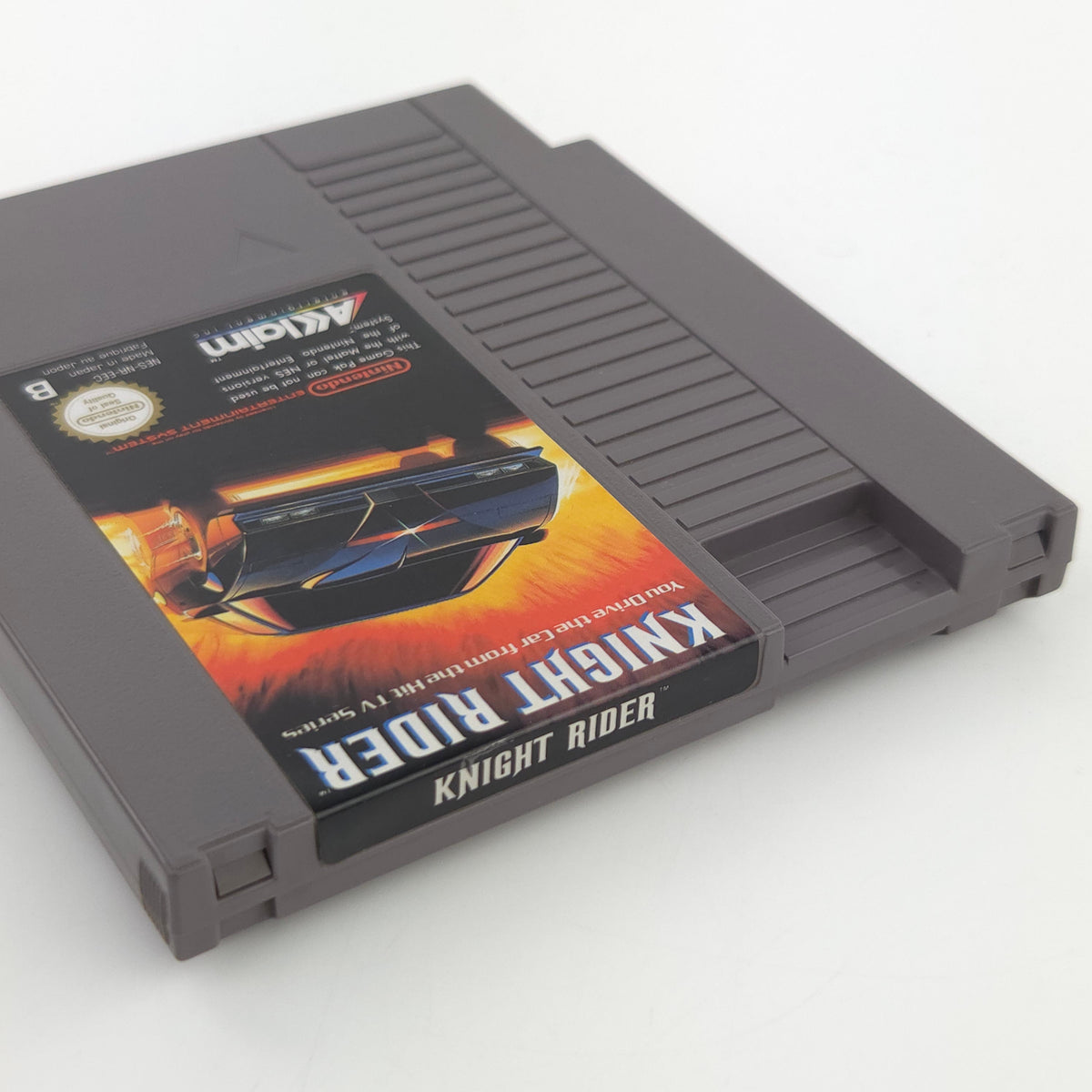 NES Spiel Knight Rider Modul Schutzhülle PAL B EEC
