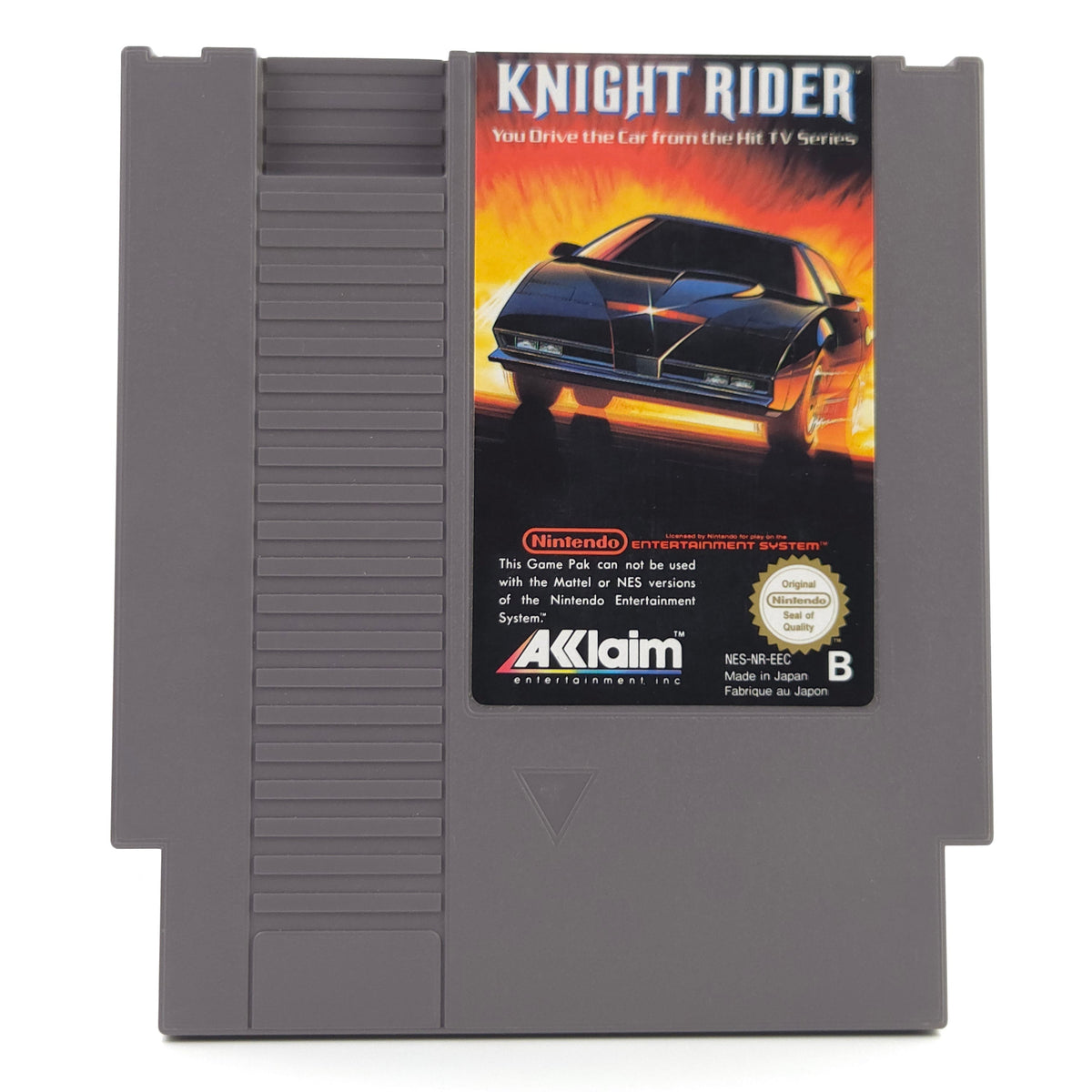NES Spiel Knight Rider Modul Schutzhülle PAL B EEC