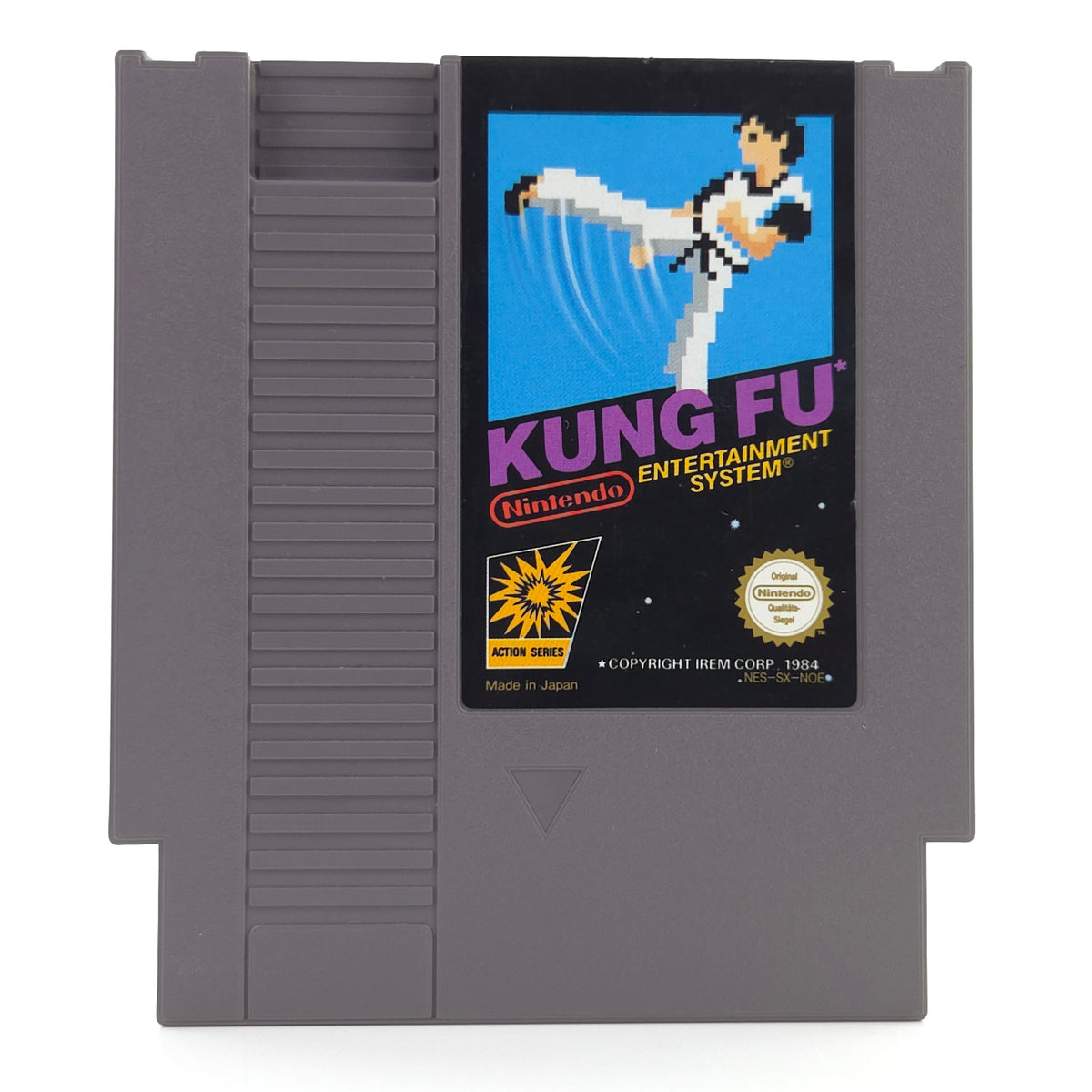 Nintendo NES Spiel Kung Fu Modul Schutzhülle PAL NOE