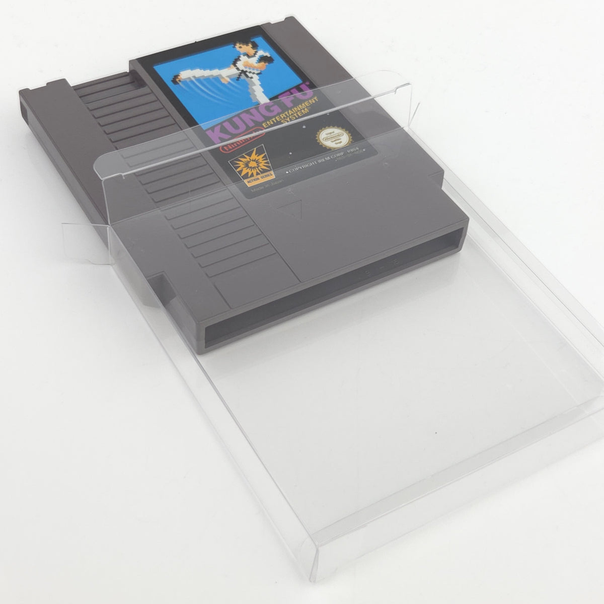 Nintendo NES Spiel Kung Fu Modul Schutzhülle PAL NOE