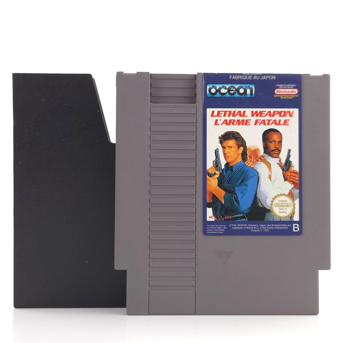 Nintendo NES Spiel Lethal Weapon mit Schuber PAL-B FRA