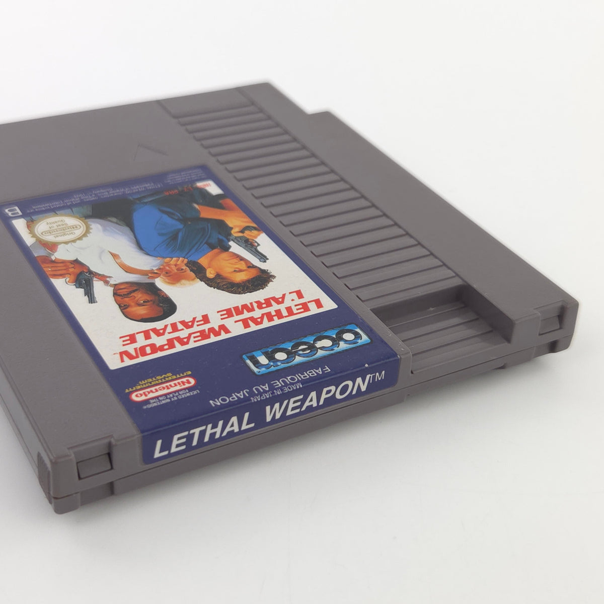 Nintendo NES Spiel Lethal Weapon mit Schuber PAL-B FRA