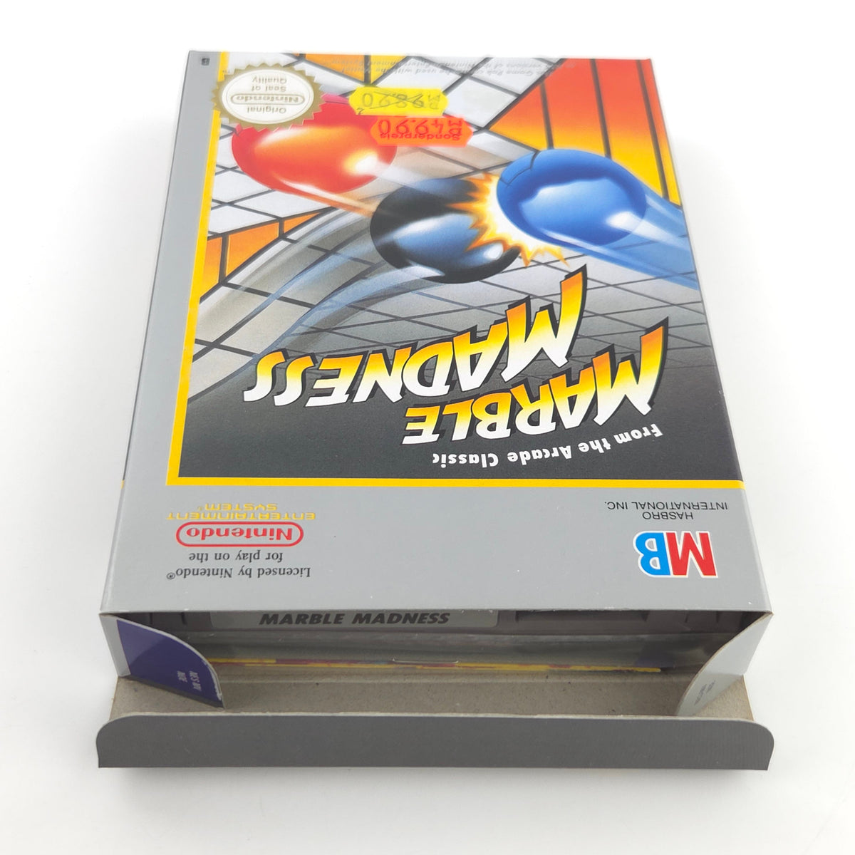 Nintendo NES Spiel Marble Madness CIB nahezu neuwertig