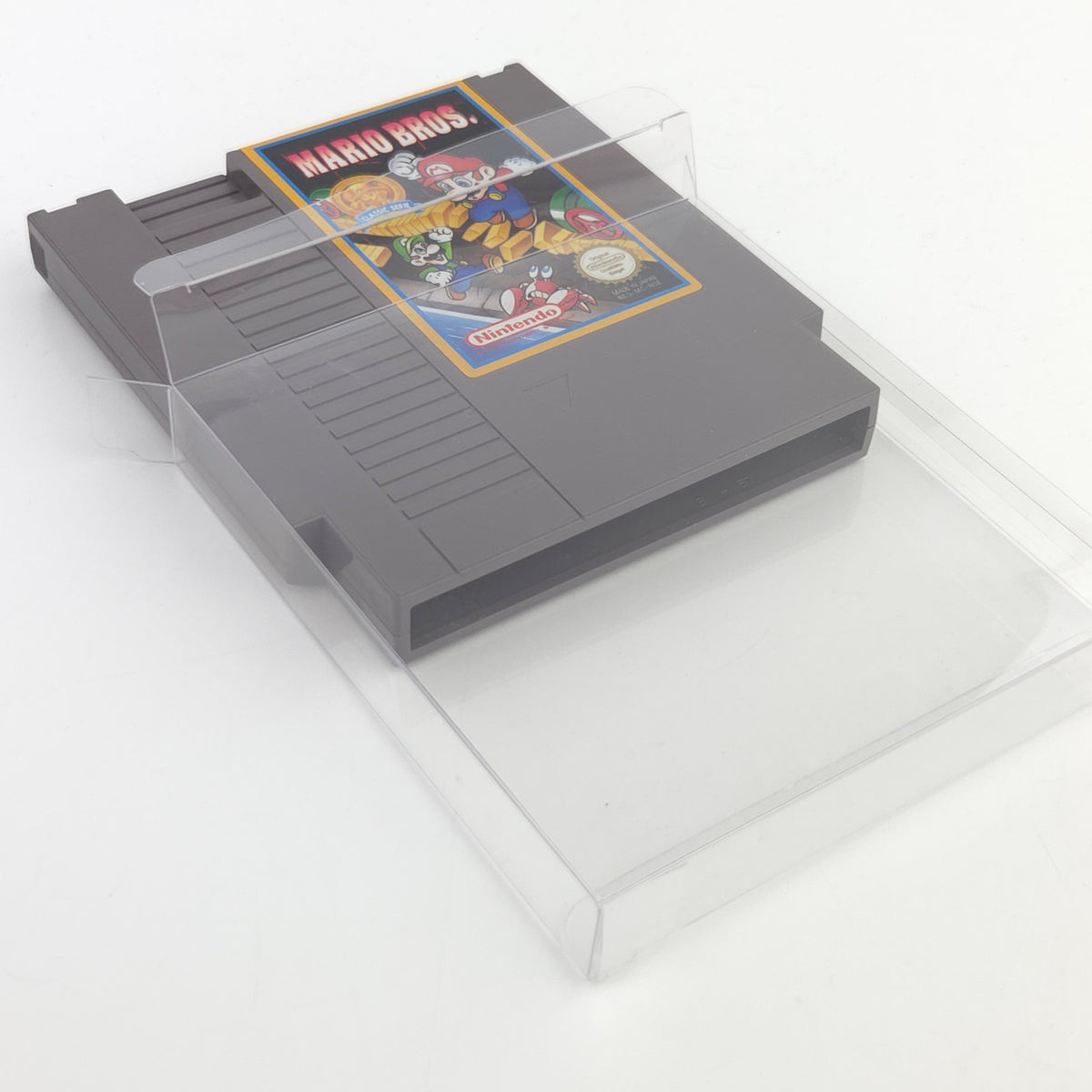 NES Spiel Mario Bros. Modul mit Schutzhülle PAL NOE
