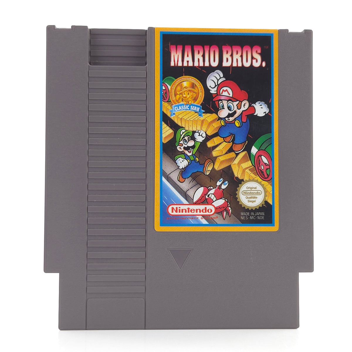 NES Spiel Mario Bros. Modul mit Schutzhülle PAL NOE