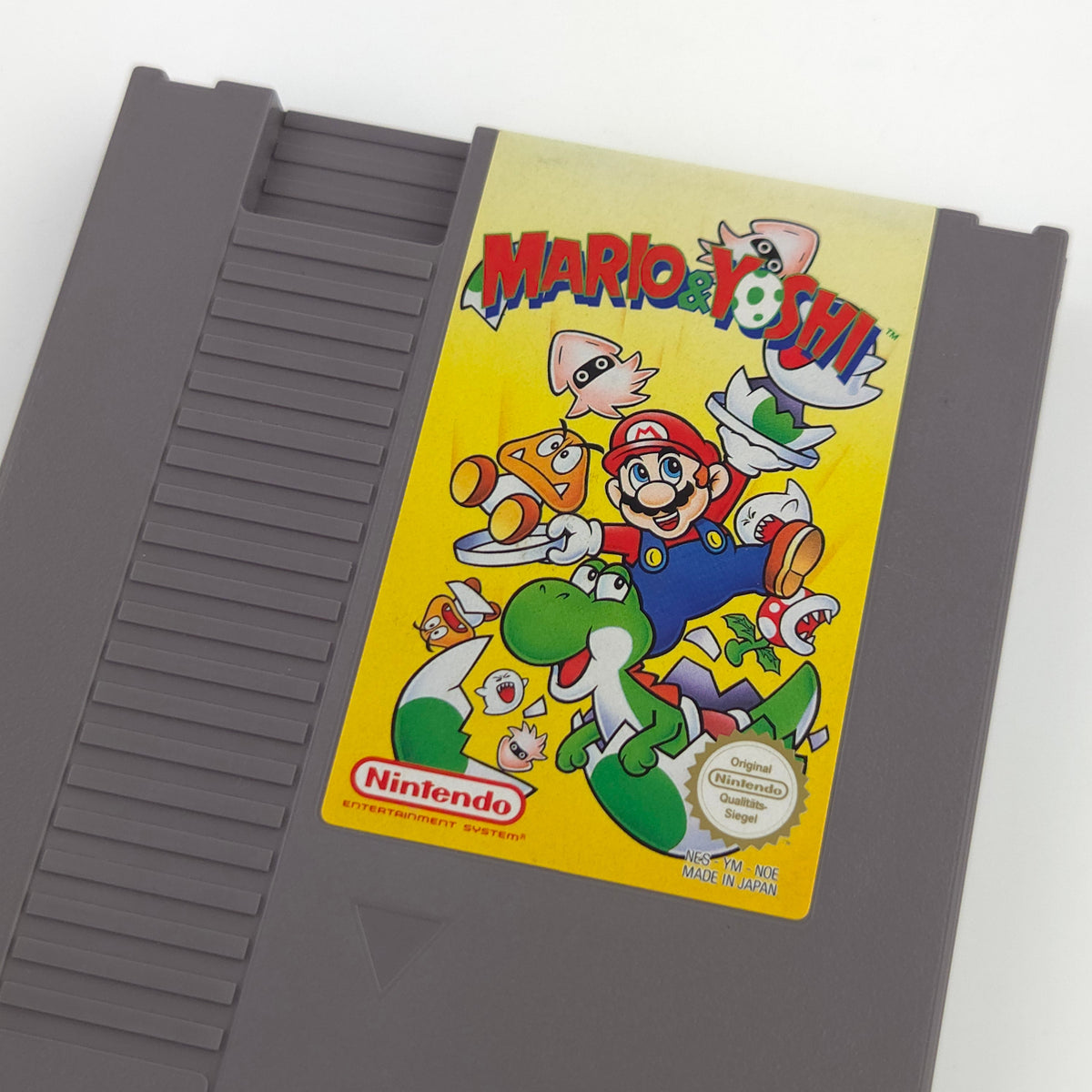 Nintendo NES Spiel Mario Yoshi Modul Schutzhülle PAL B