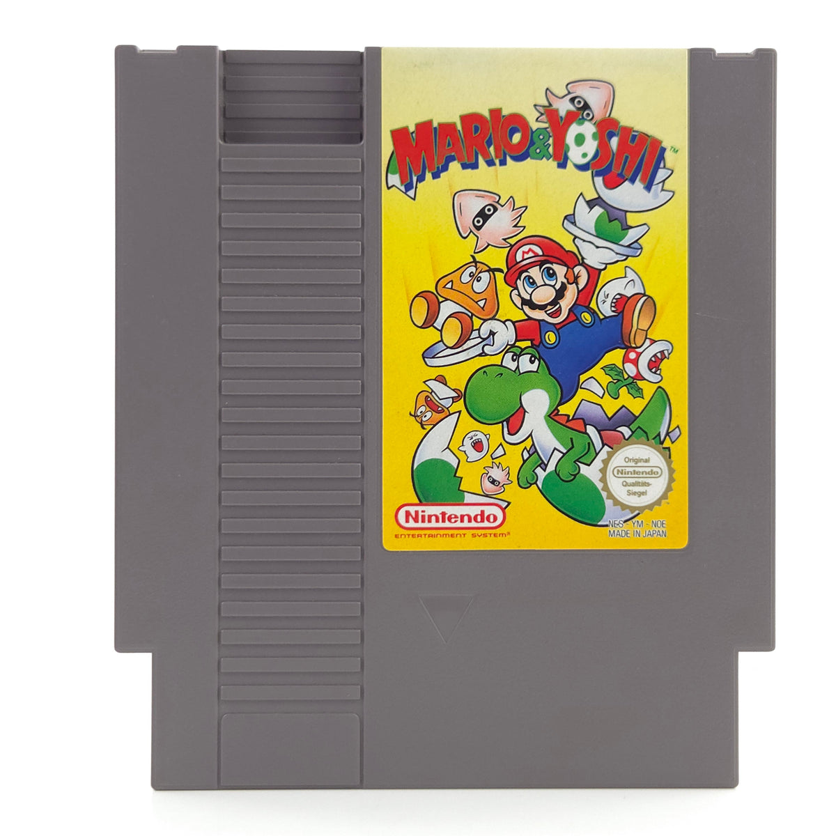 Nintendo NES Spiel Mario Yoshi Modul Schutzhülle PAL B