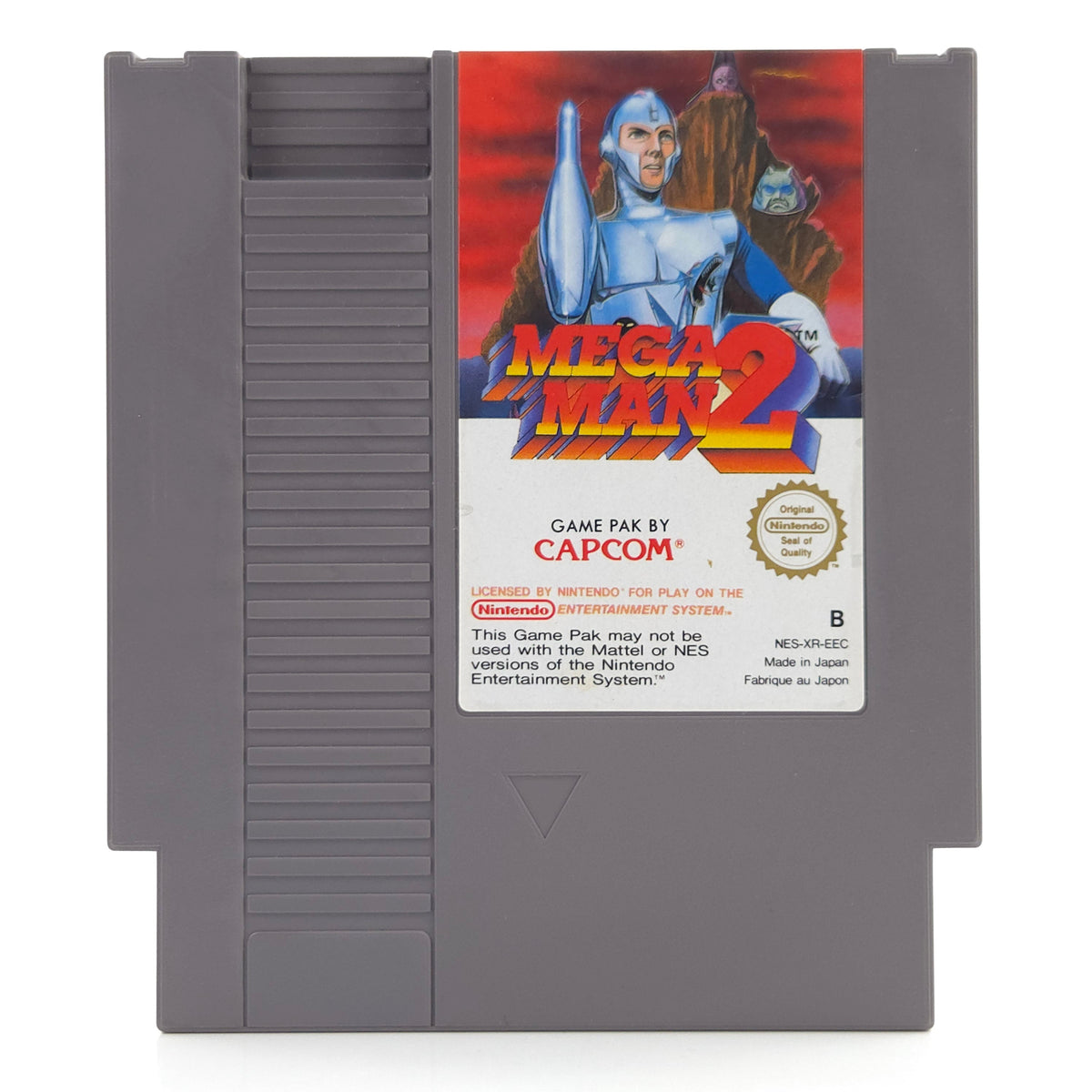 Nintendo NES Spiel Mega Man 2 Modul Schutzhülle CAPCOM