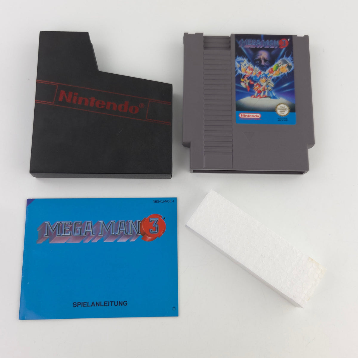 Nintendo NES Spiel Mega Man 3 Komplett OVP PAL B NOE