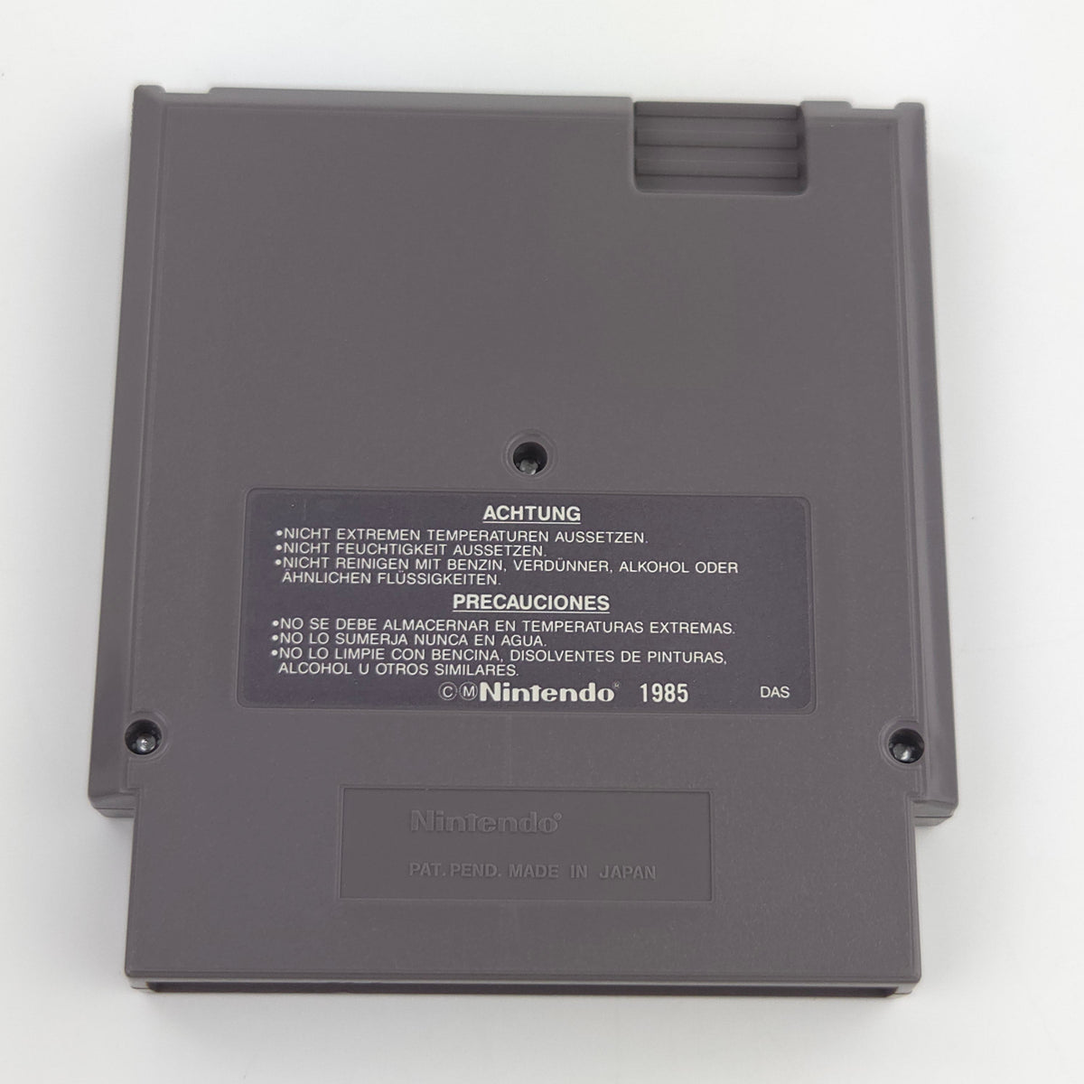 NES Spiel Mega Man 3 Modul Schutzhülle PAL NOE