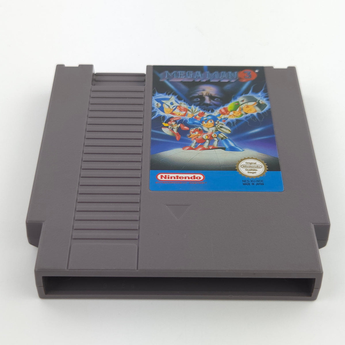 NES Spiel Mega Man 3 Modul Schutzhülle PAL NOE