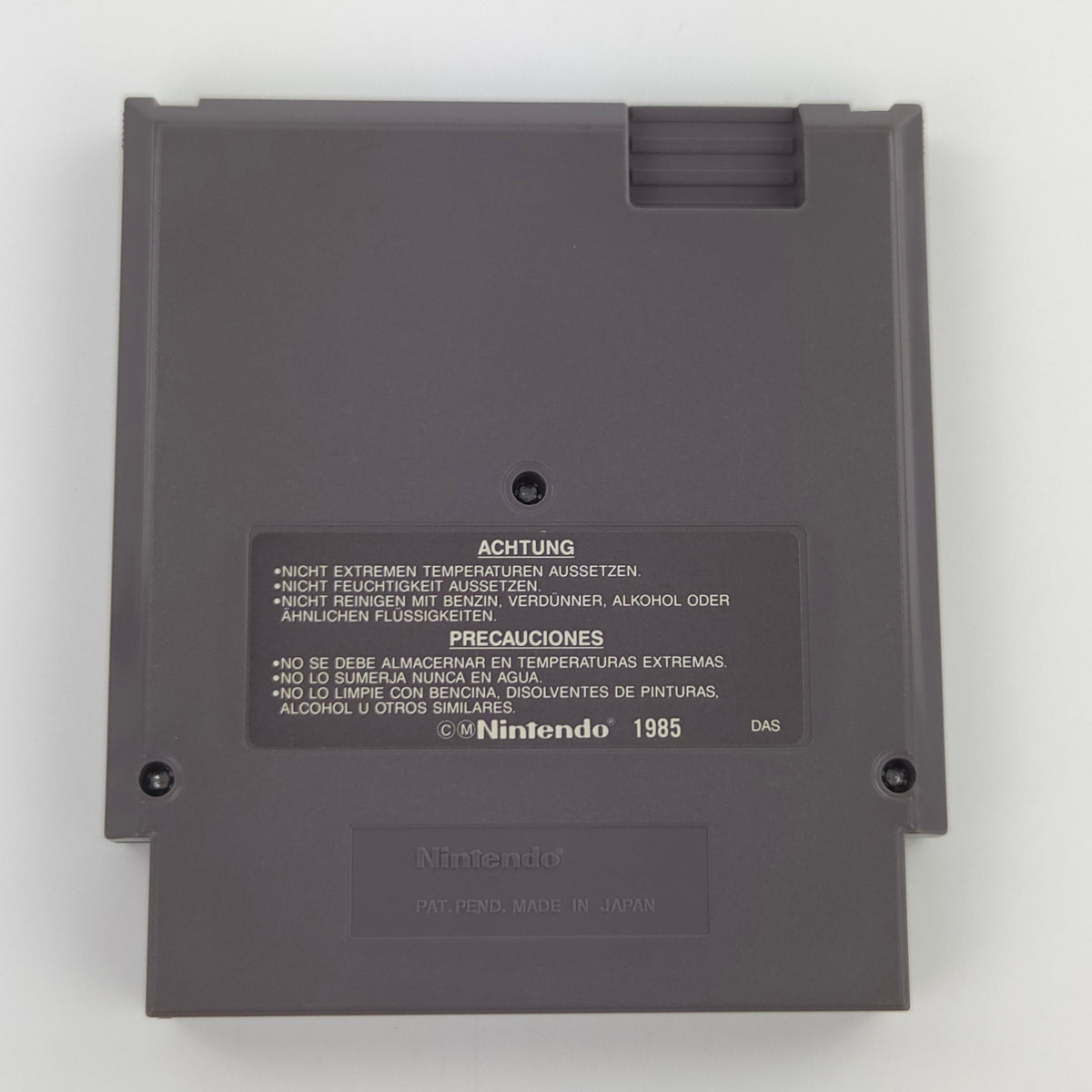 NES Spiel Mega Man 4 Modul Schuber PAL NOE Sehr gut