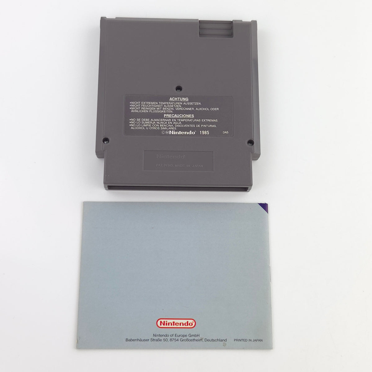 Nintendo NES Spiel: Mega Man 4 - OVP Anleitung Modul (PAL-B NOE)