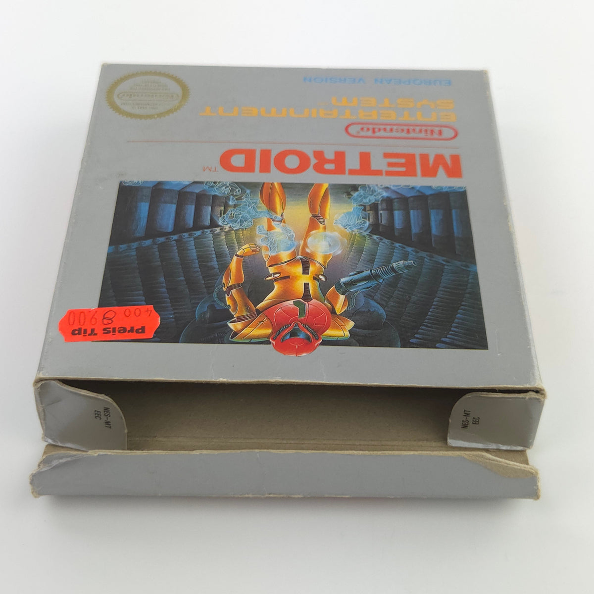 Nintendo NES Spiel Metroid Bienengräber OVP PAL EEC