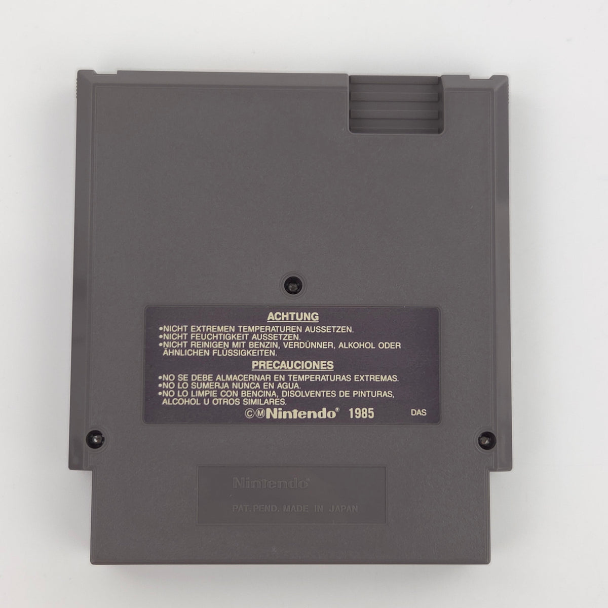 Nintendo NES Spiel Metroid Modul Schuber PAL-B EEC