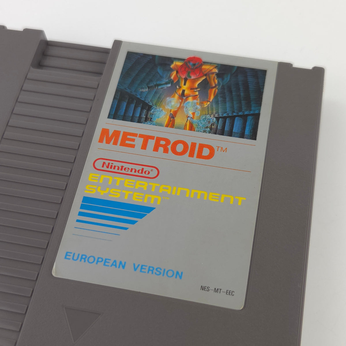 Nintendo NES Spiel Metroid Modul Schuber PAL-B EEC