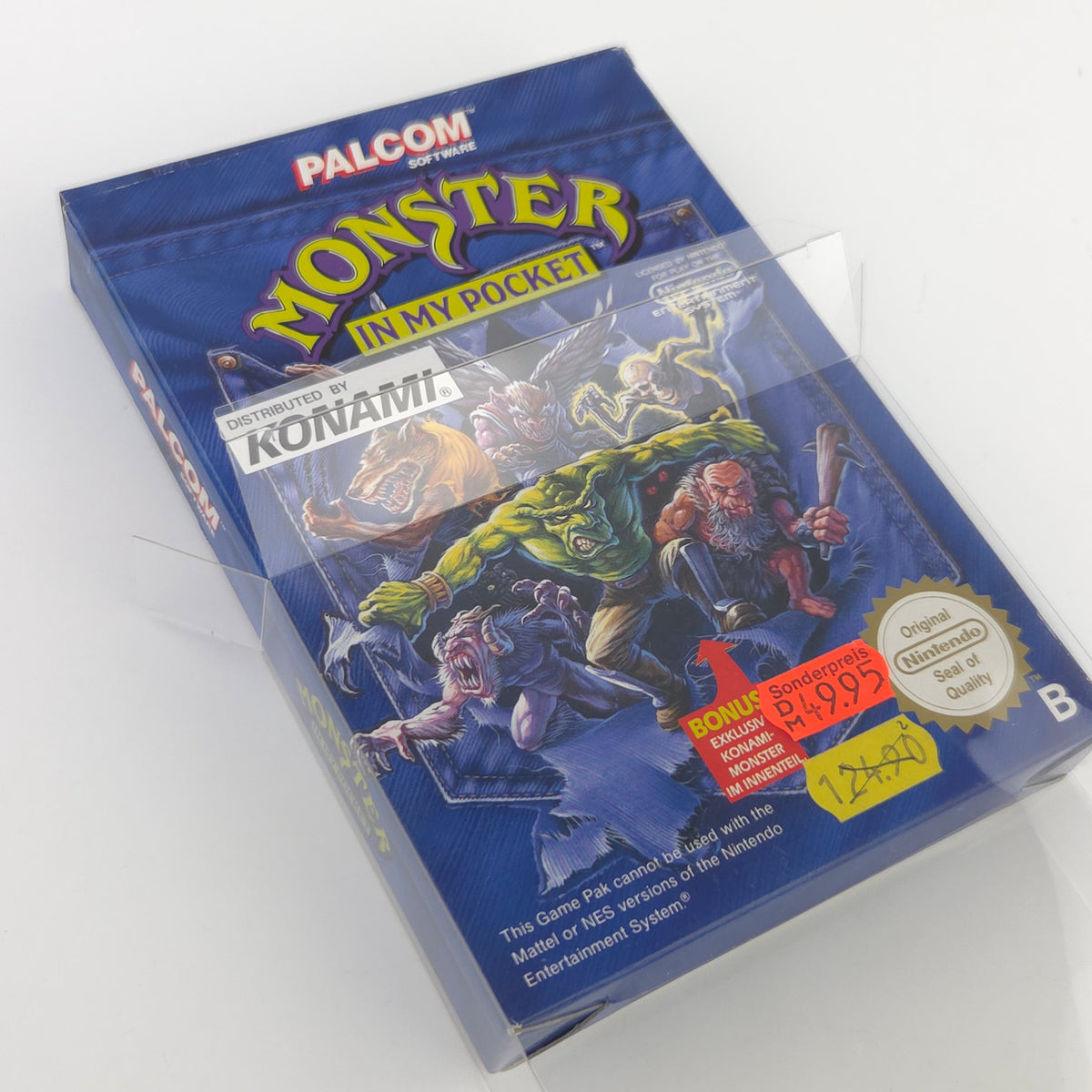 NES Spiel Monster in my Pocket Figur OVP CIB