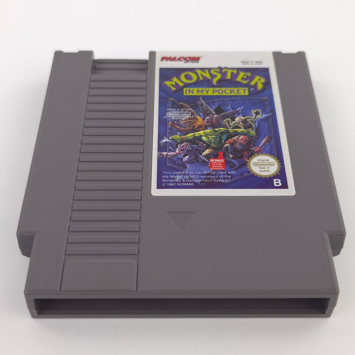 NES Spiel Monster in my Pocket Modul Schuber PAL NOE