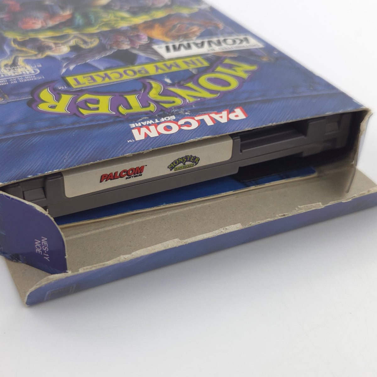 NES Spiel Monster in my Pocket OVP Anleitung PAL NOE