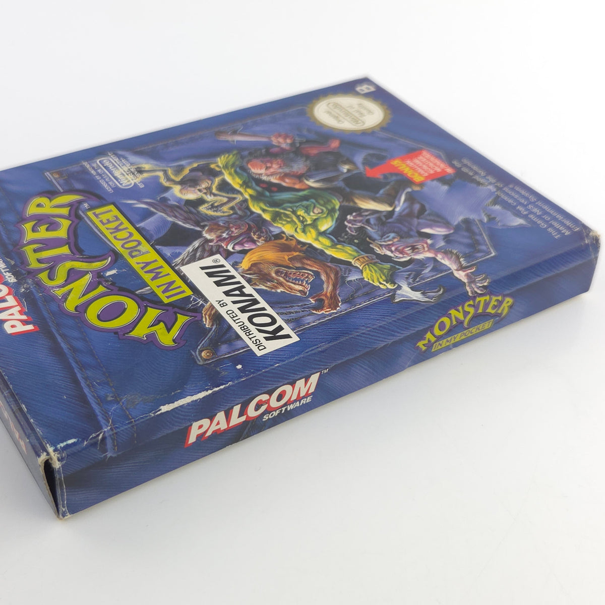 NES Spiel Monster in my Pocket OVP Anleitung PAL NOE