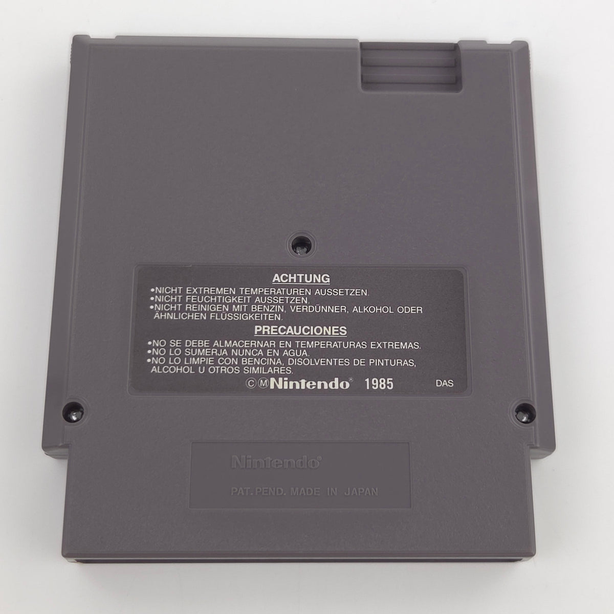 NES Spiel Noahs Ark Modul Schutzhülle TAITO PAL NOE
