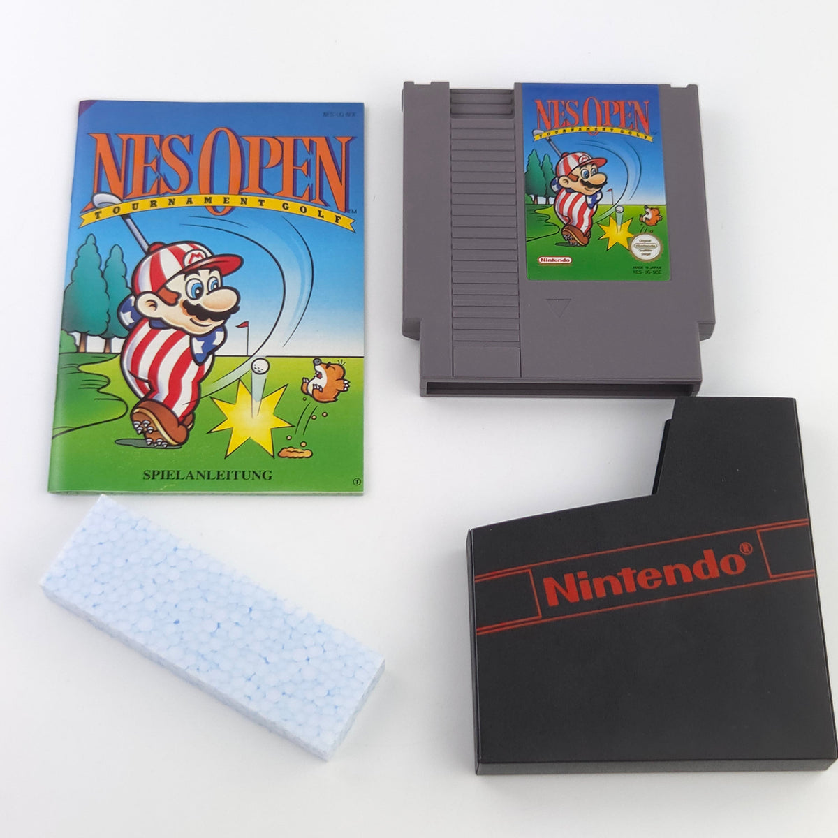 Nintendo NES Spiel Open Golf OVP nahezu neuwertig