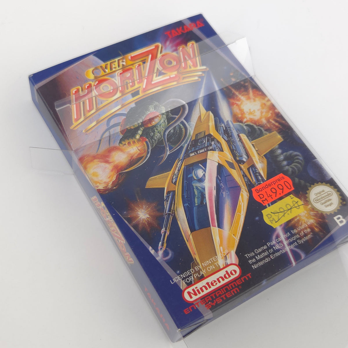 Nintendo NES Spiel Over Horizon nahezu neuwertig OVP