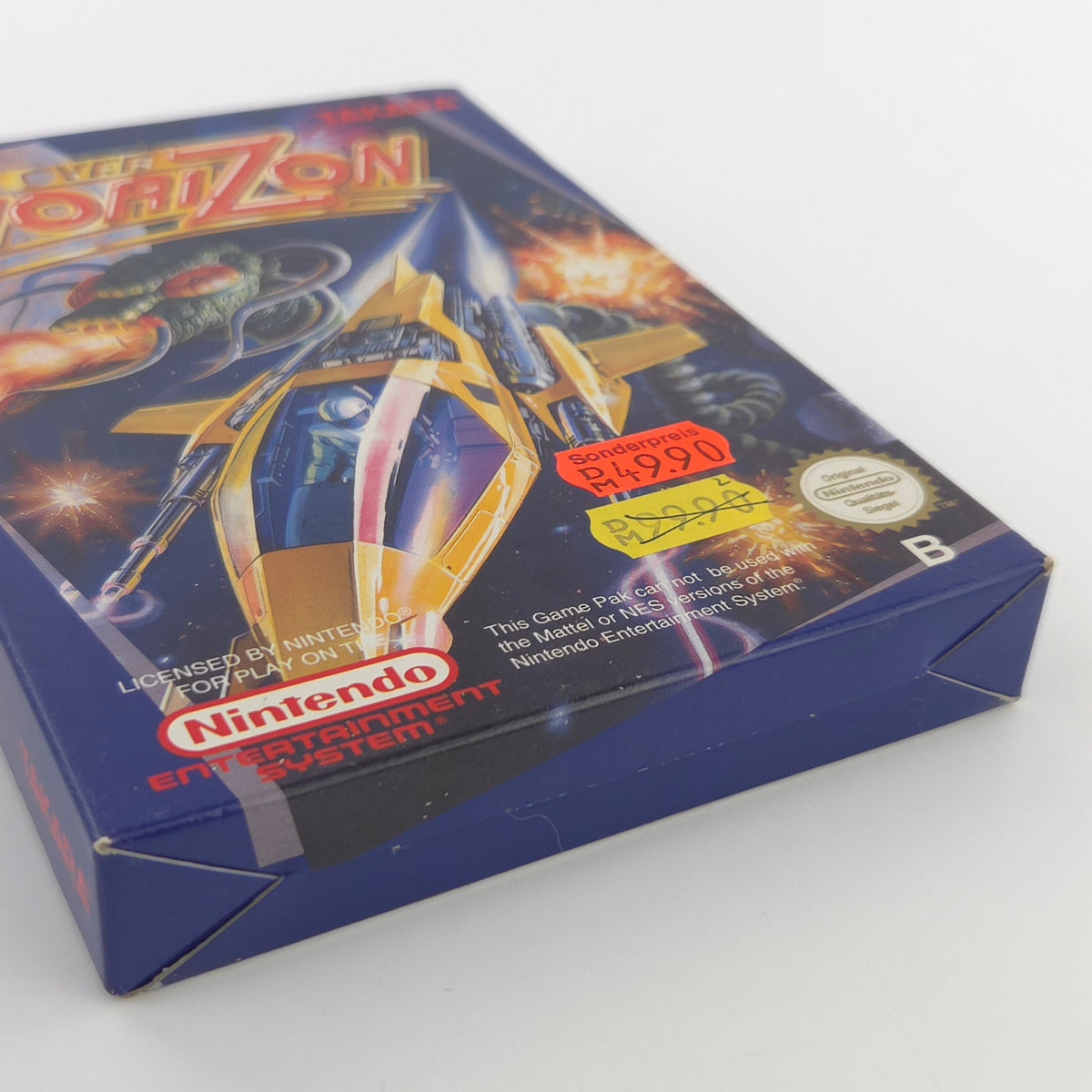 Nintendo NES Spiel Over Horizon nahezu neuwertig OVP