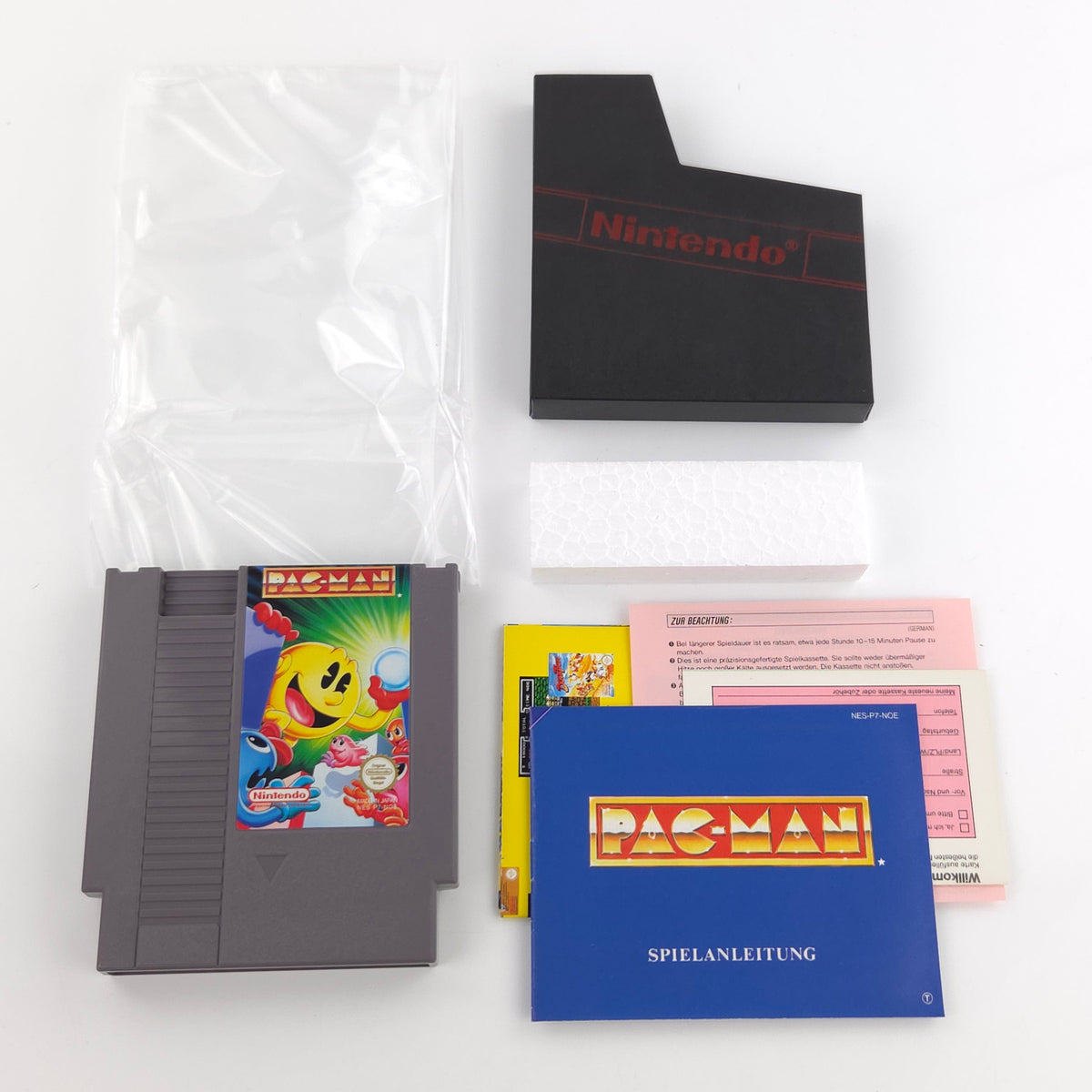 Nintendo NES Spiel Pac Man nahezu neuwertig CIB OVP