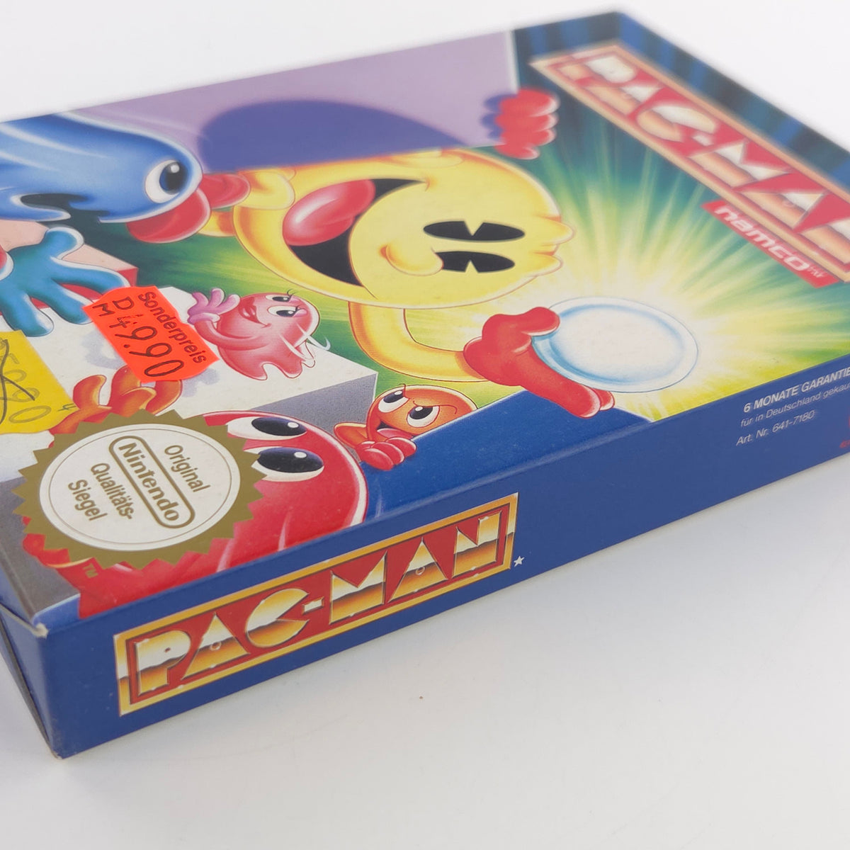 Nintendo NES Spiel Pac Man nahezu neuwertig CIB OVP