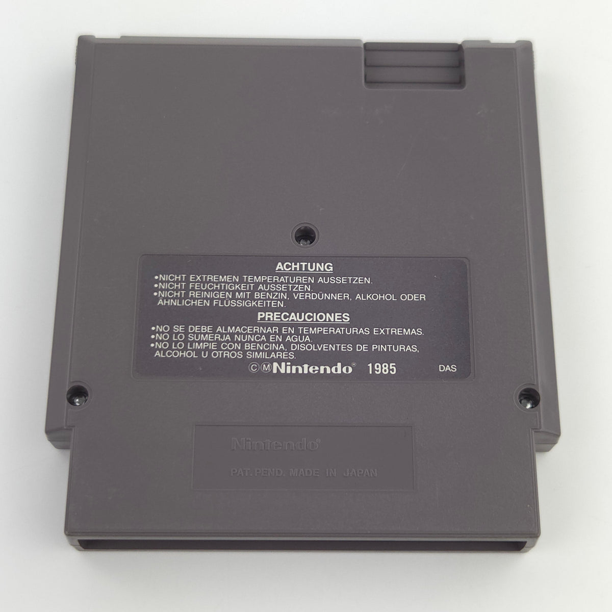 Nintendo NES Spiel Paperboy 2 Modul Schutzhülle NOE PAL