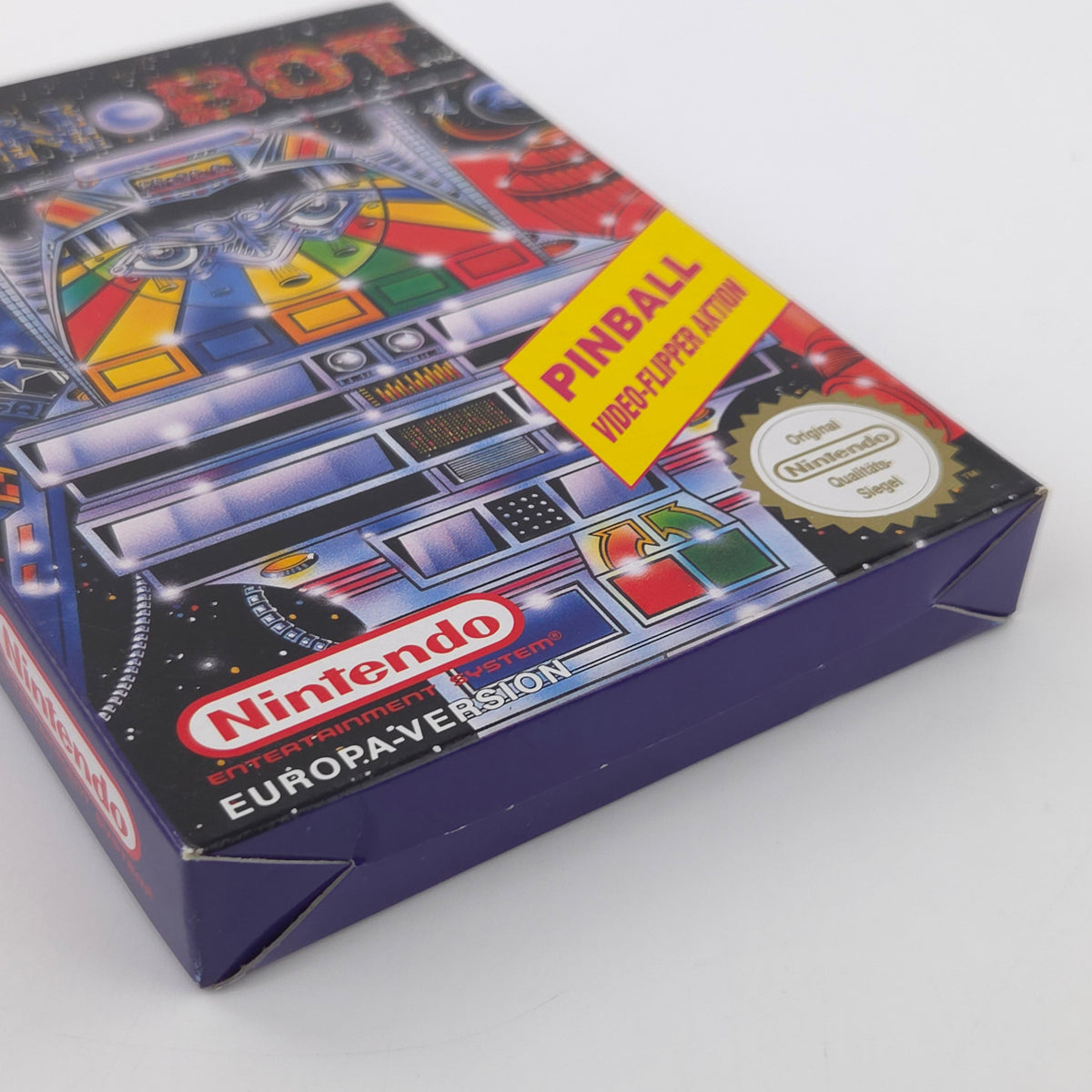 Nintendo NES Spiel – Pin Bot (OVP CIB PAL-B)