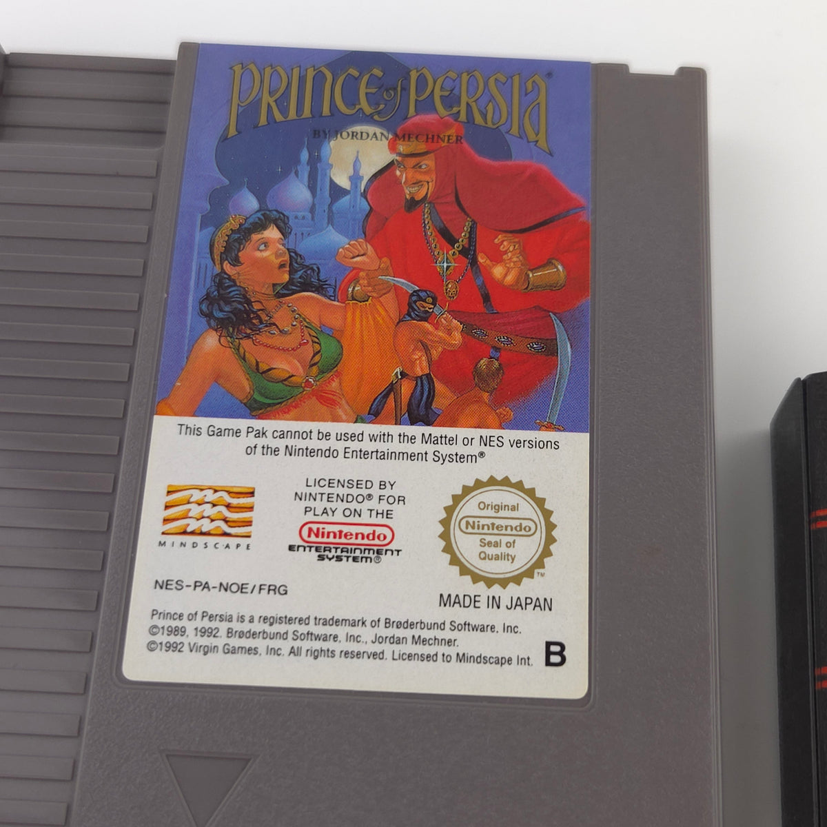Nintendo NES Spiel Prince of Persia OVP Komplett PAL NOE