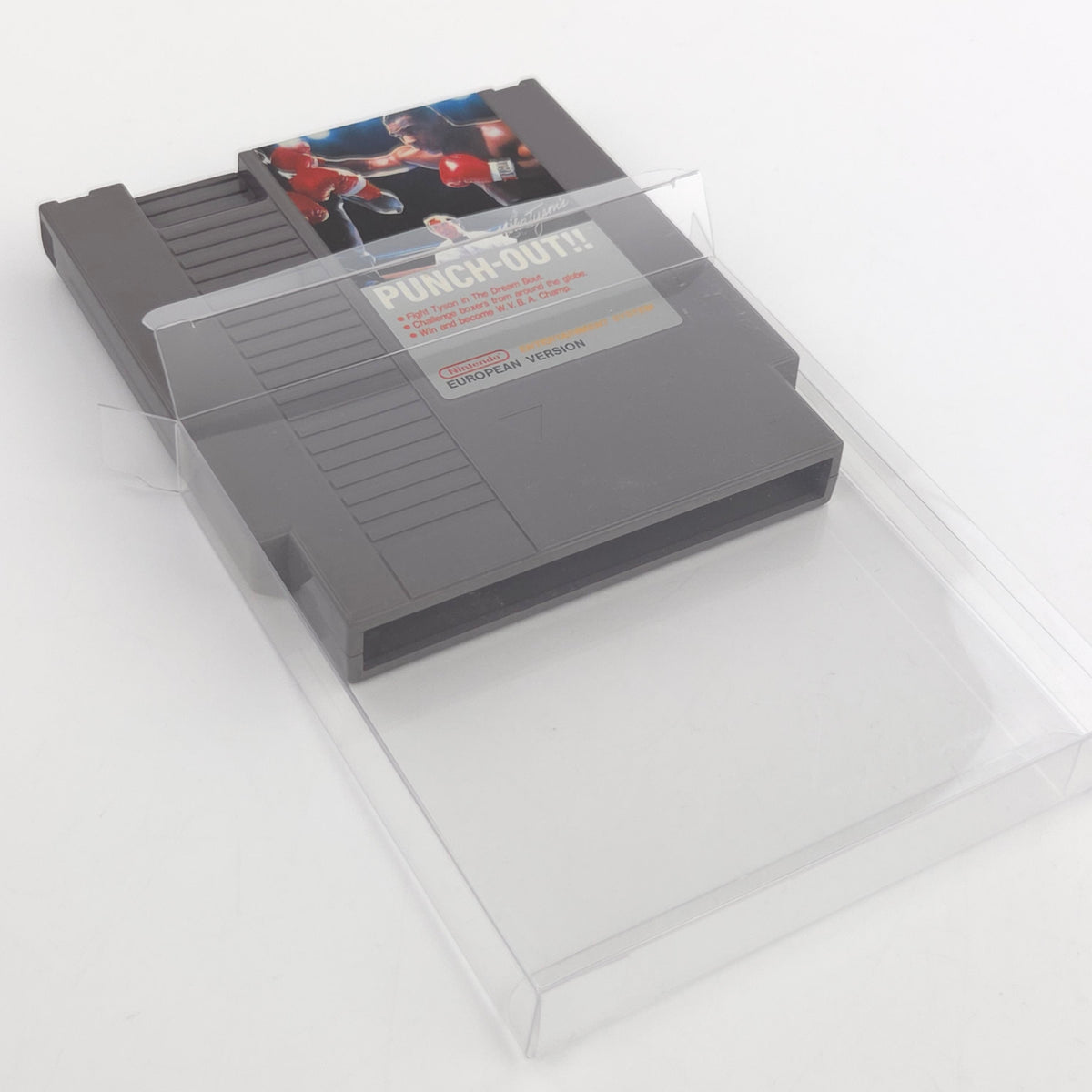 Nintendo NES Spiel Punch Out European Version Schutzhülle