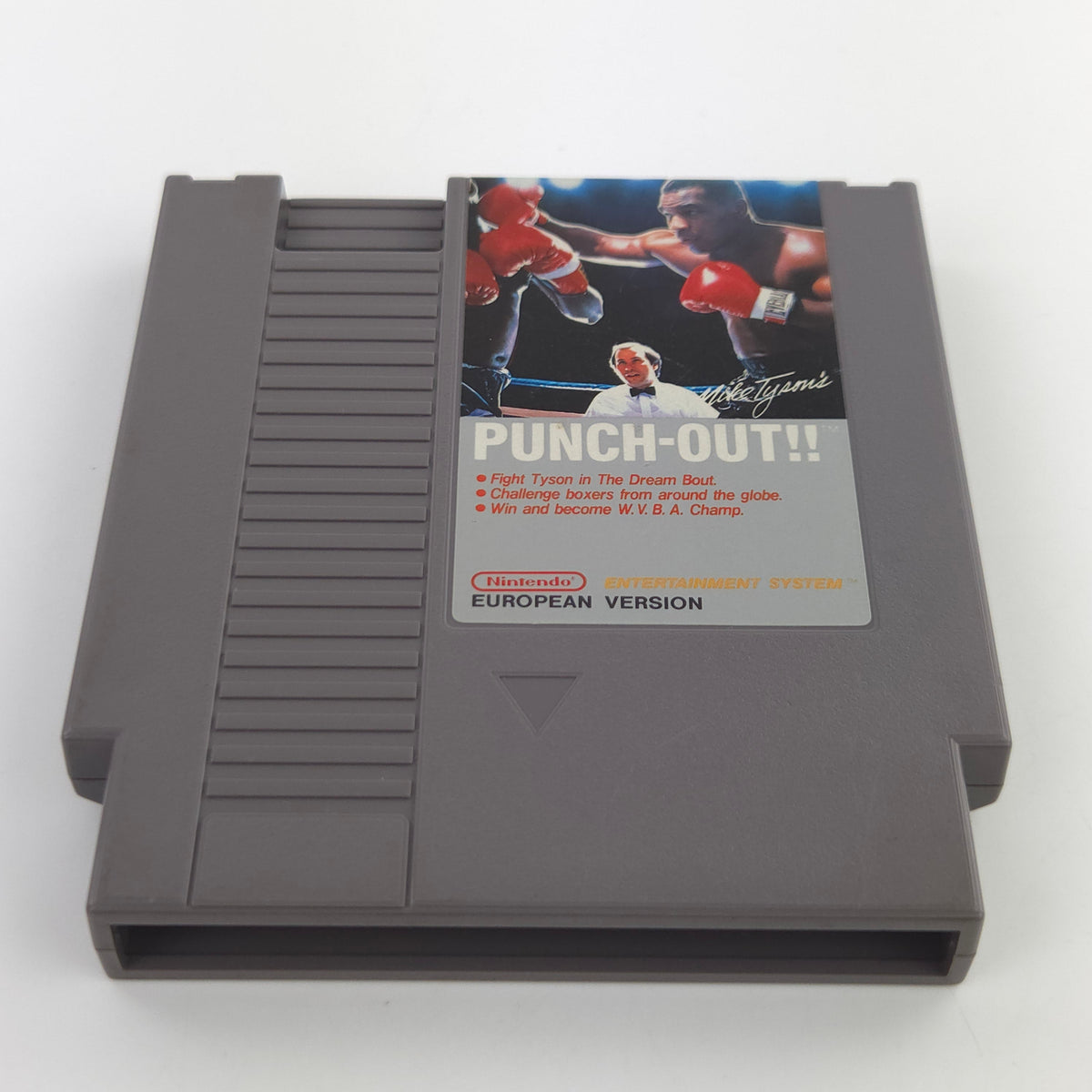 Nintendo NES Spiel Punch Out European Version Schutzhülle