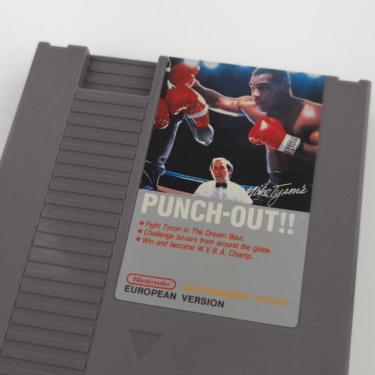 Nintendo NES Spiel Punch Out European Version Schutzhülle