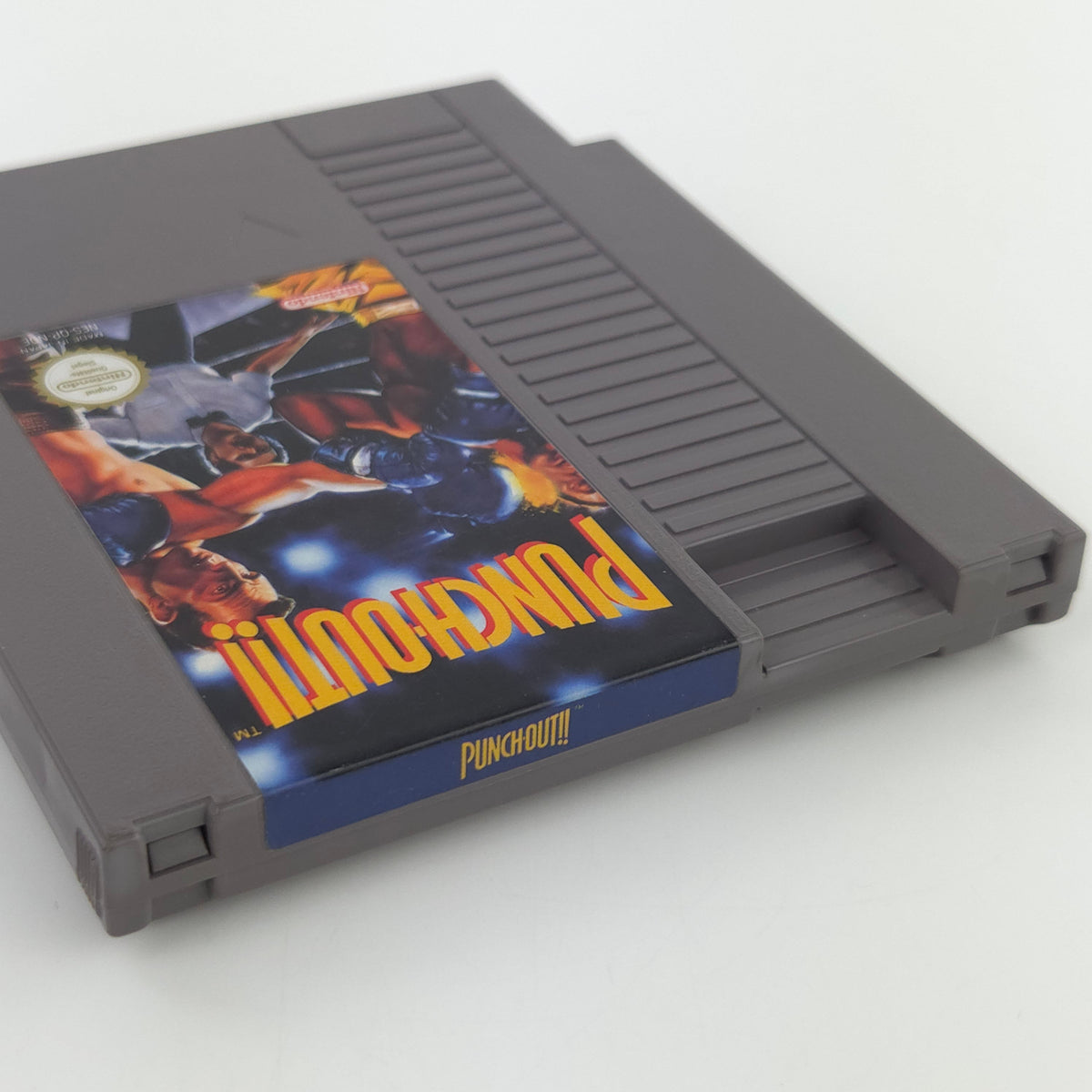 Nintendo NES Spiel Punch-Out!! Modul Schutzhülle PAL NOE