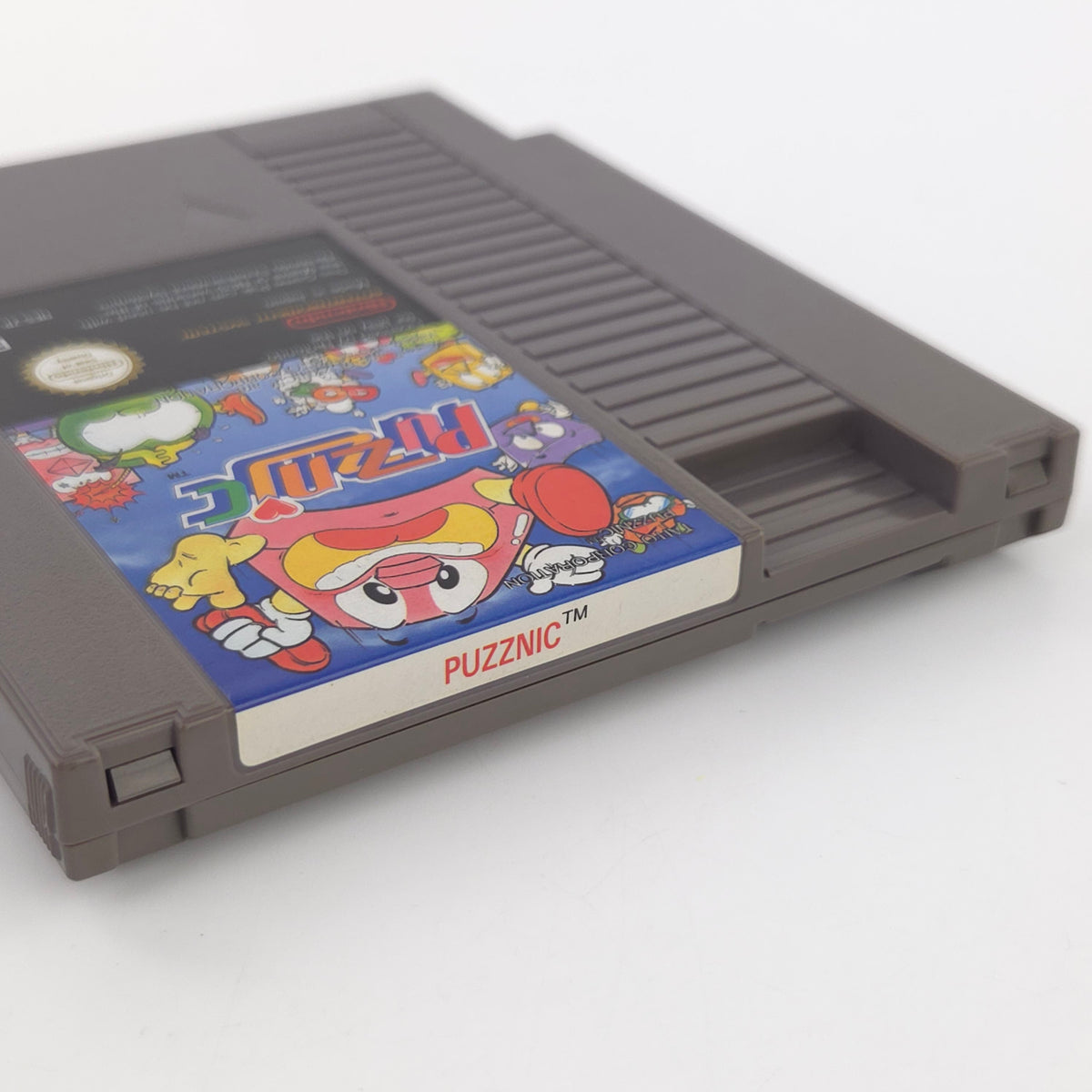 NES Spiel Puzznic Modul Schuber PAL-B NOE Cartridge