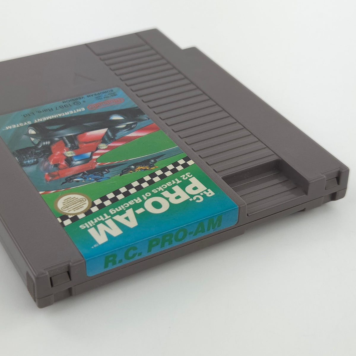 Nintendo NES Spiel R.C. PRO-AM Modul Schutzhülle PAL-B