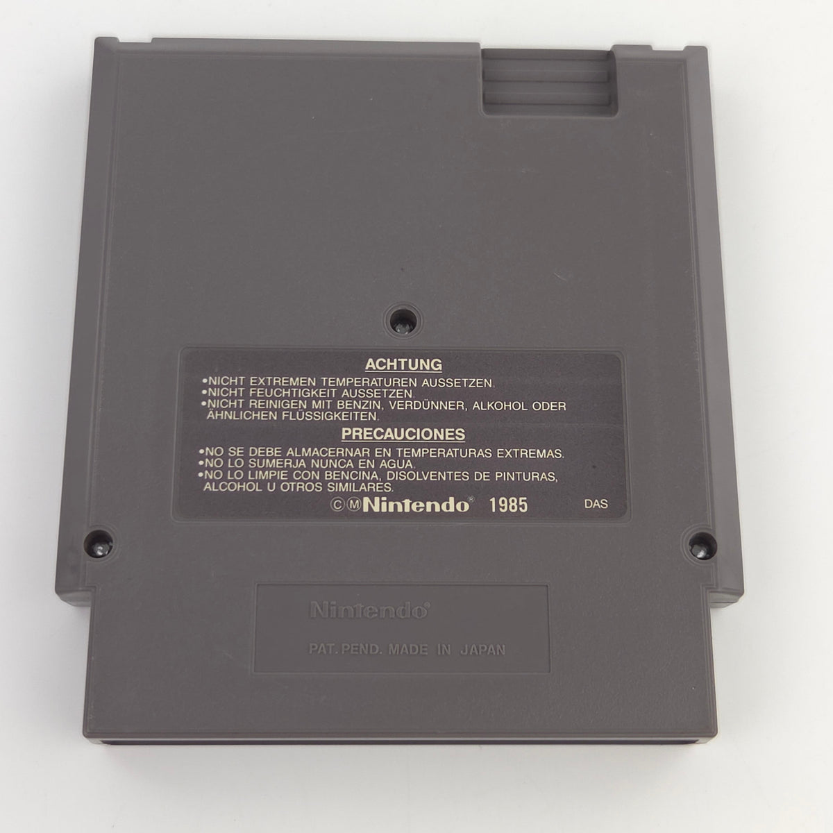 NES Spiel Road Fighter Modul mit Schutzhülle PAL NOE