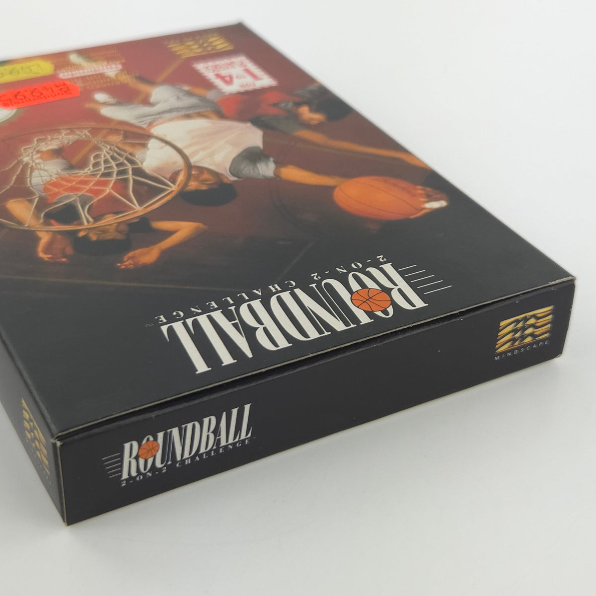 Nintendo NES Spiel Roundball 2 on 2 CIB nahezu neuwertig