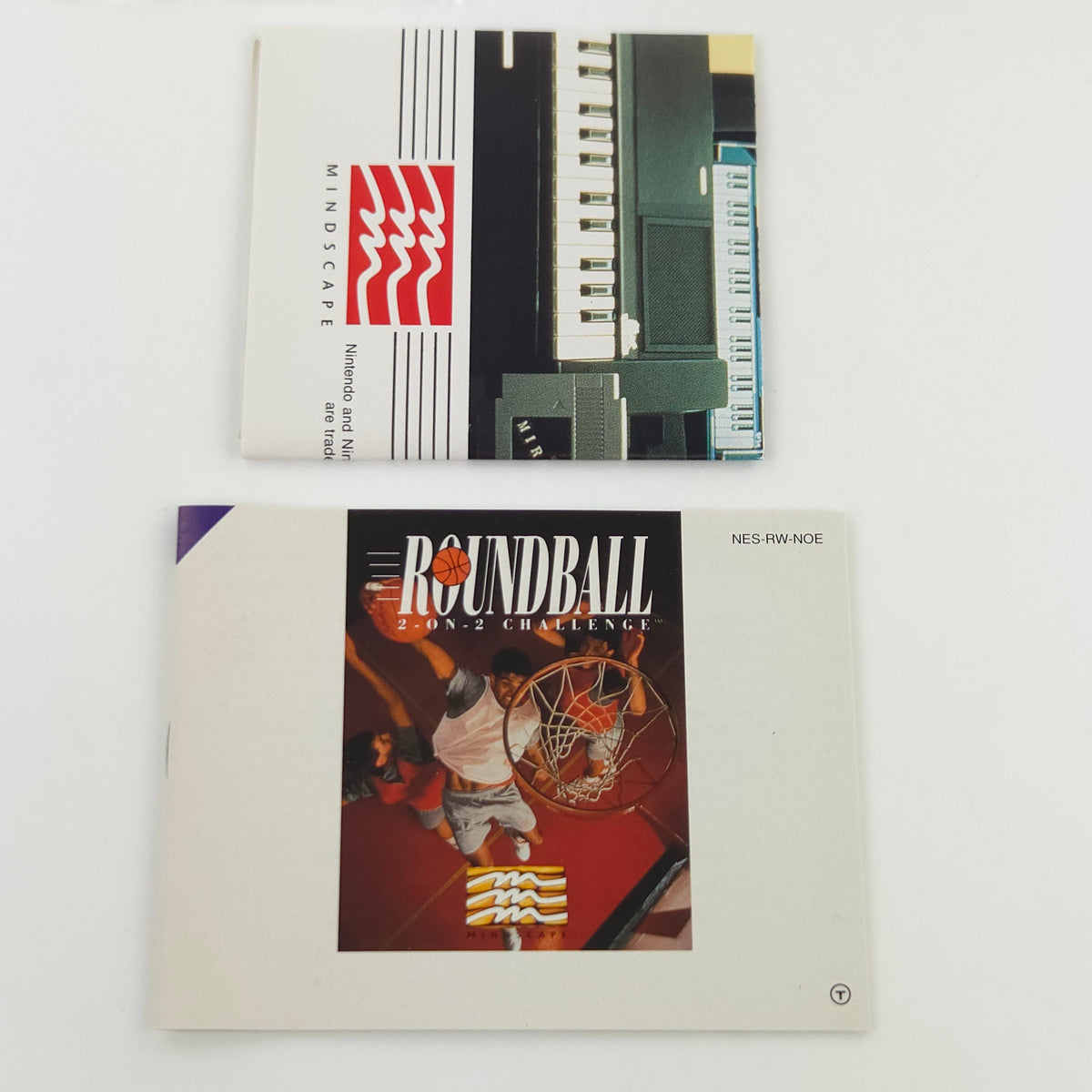 Nintendo NES Spiel Roundball 2 on 2 CIB nahezu neuwertig