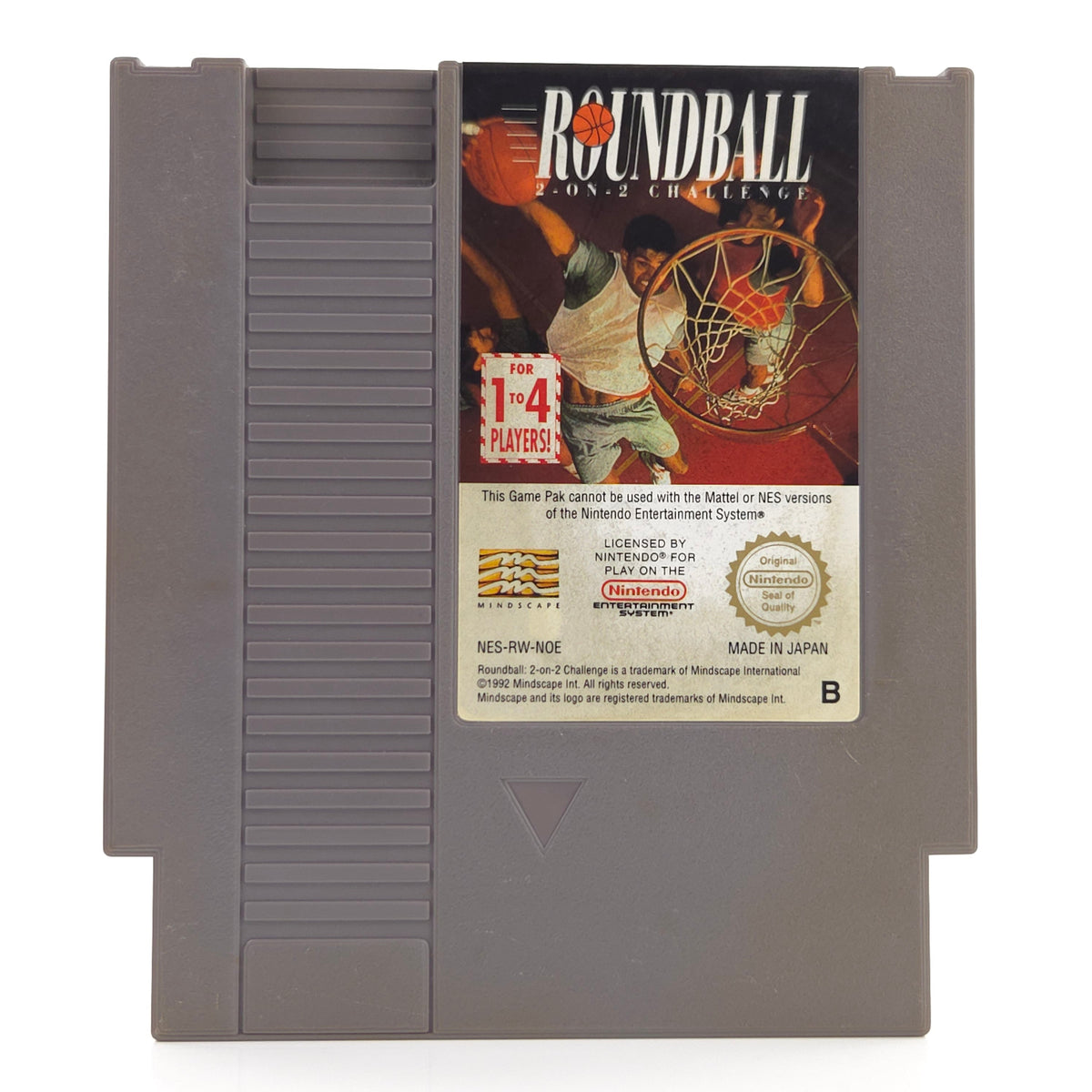 Nintendo NES Spiel Roundball 2 on 2 Challenge PAL NOE